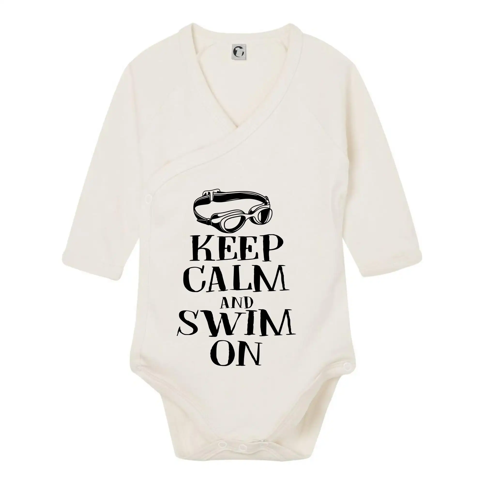 Keep calm and swim on