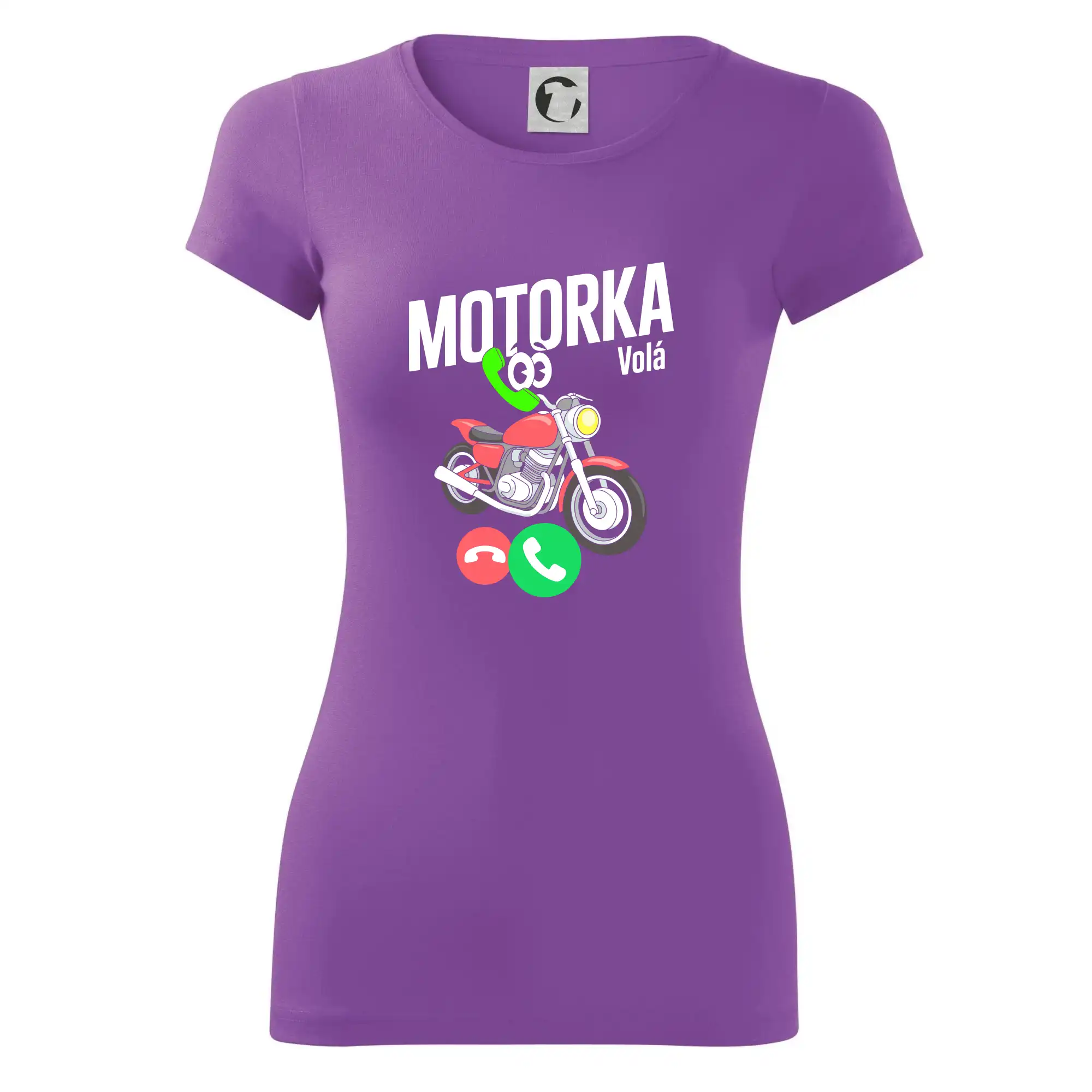 Karikatura motorka silnice volá