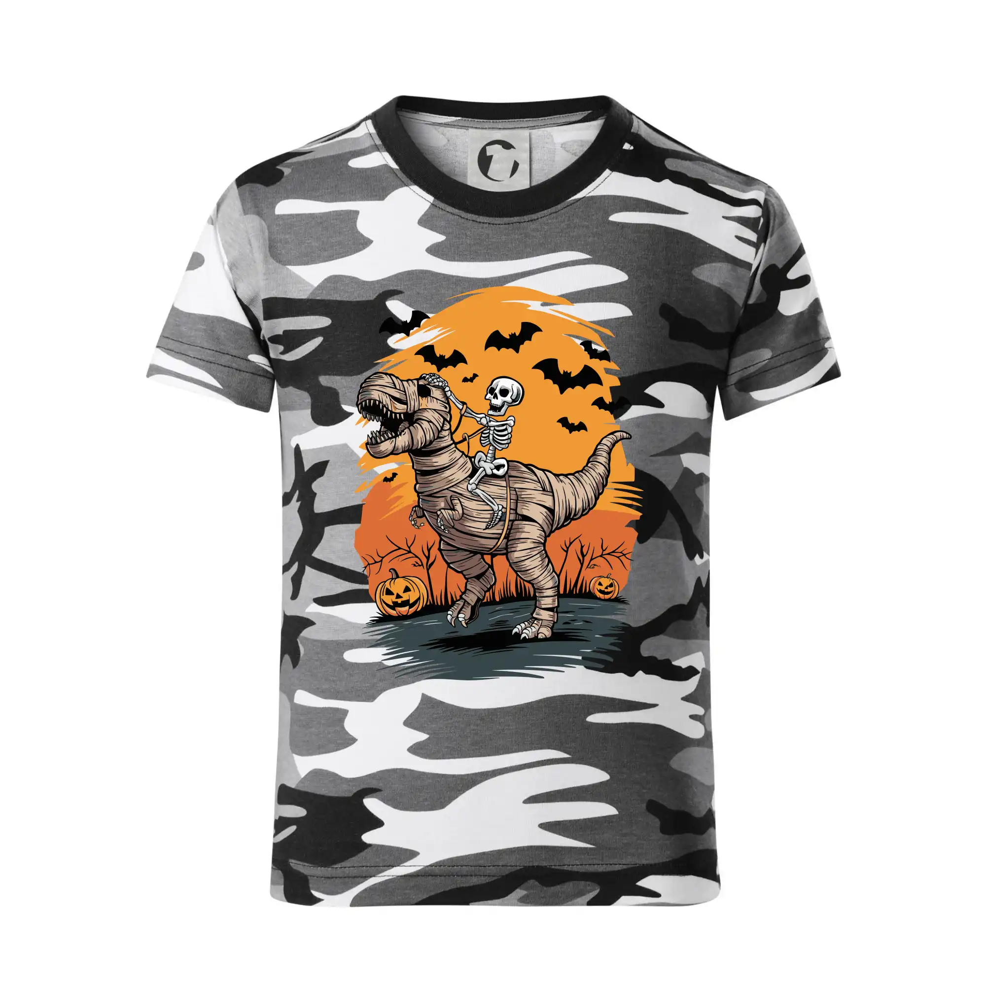 Halloween - dinosaurus a kostra