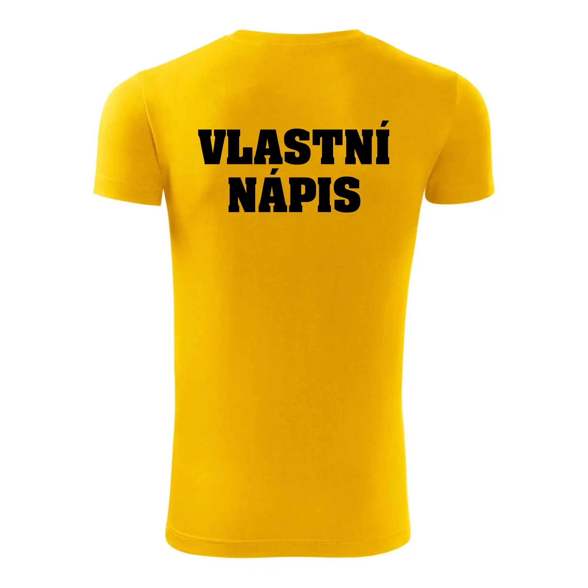 Hvězda života - vlastní nápis vpředu a vzadu