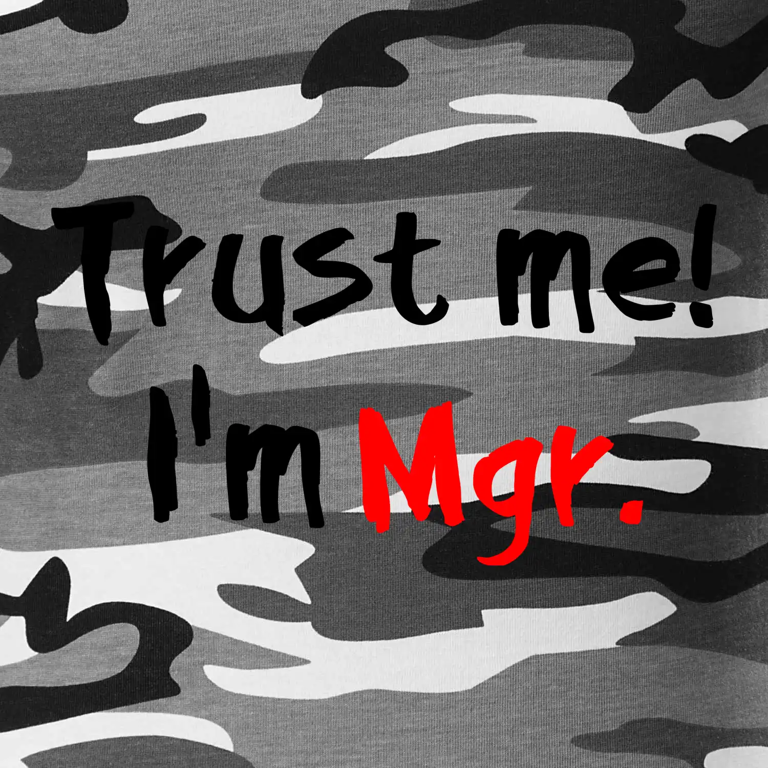 Trust me I´m  Mgr. / Věř mi jsem Magistr.