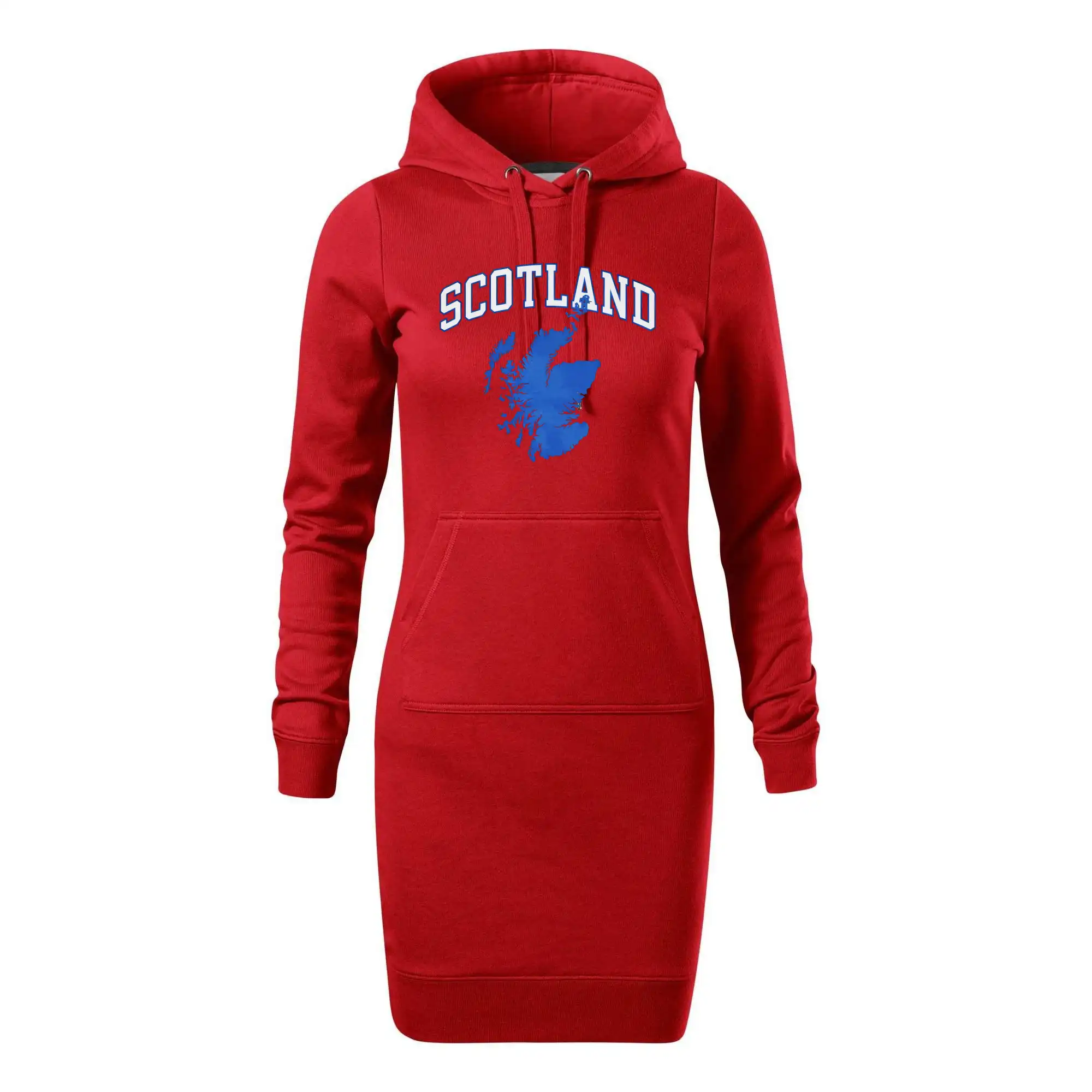 Scotland nápis s mapou