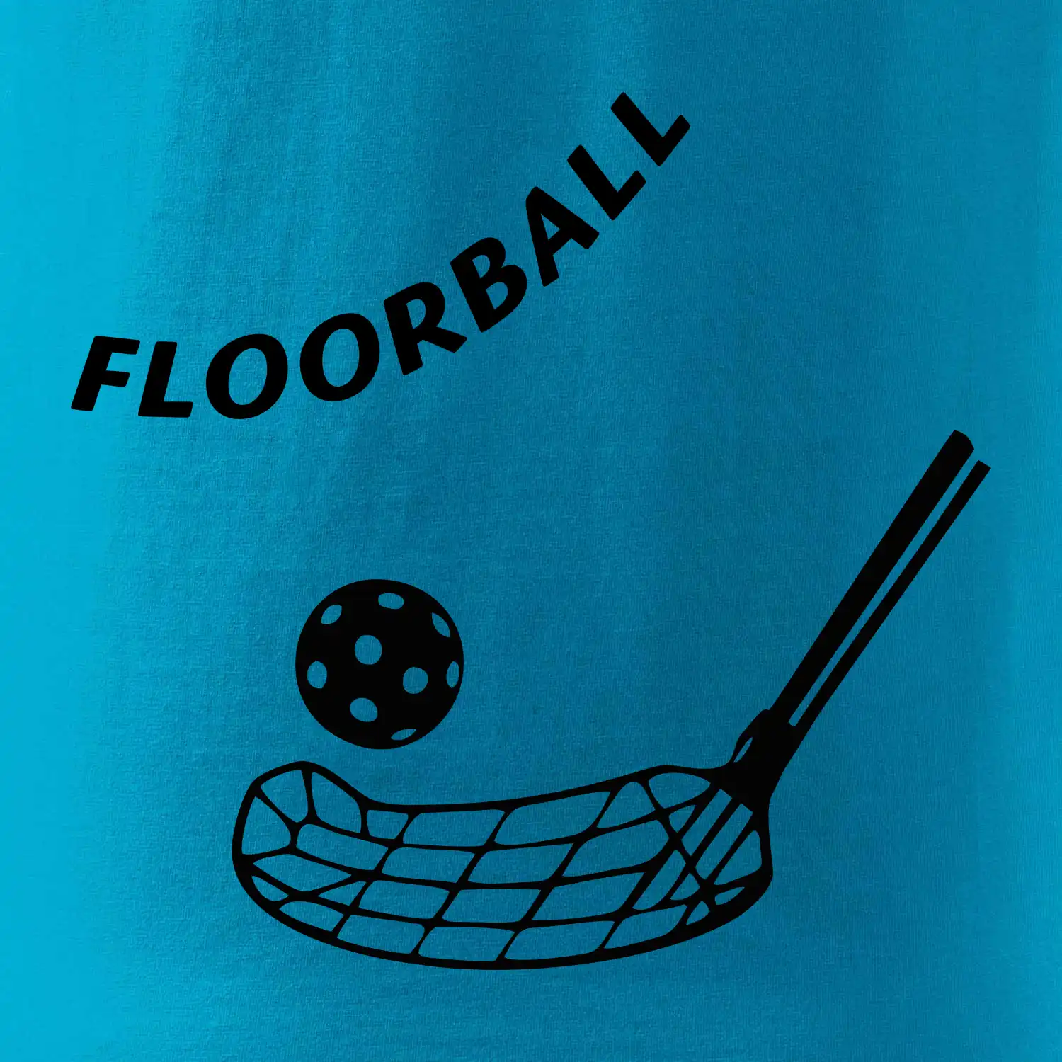 Floorball nápis šikmo