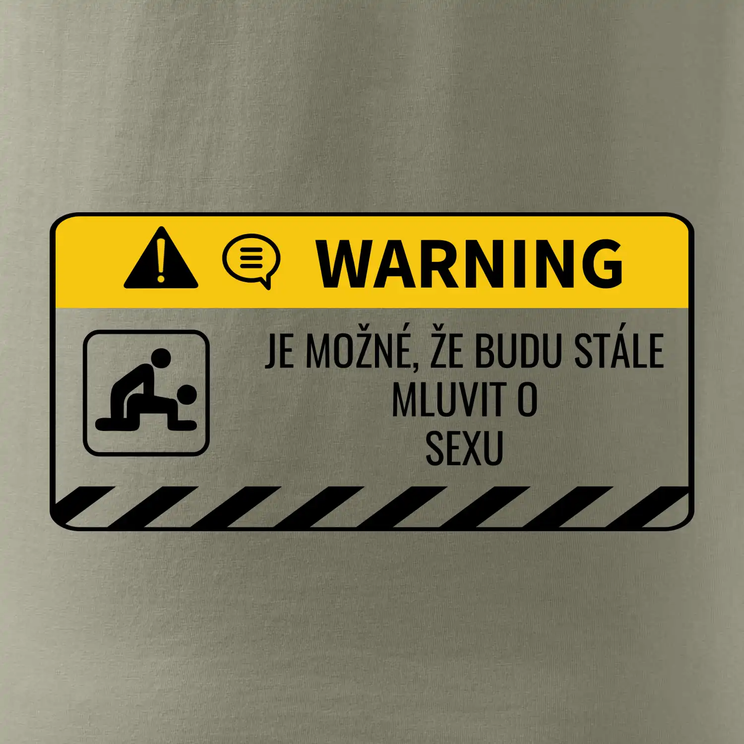 Warning mluvení - sex