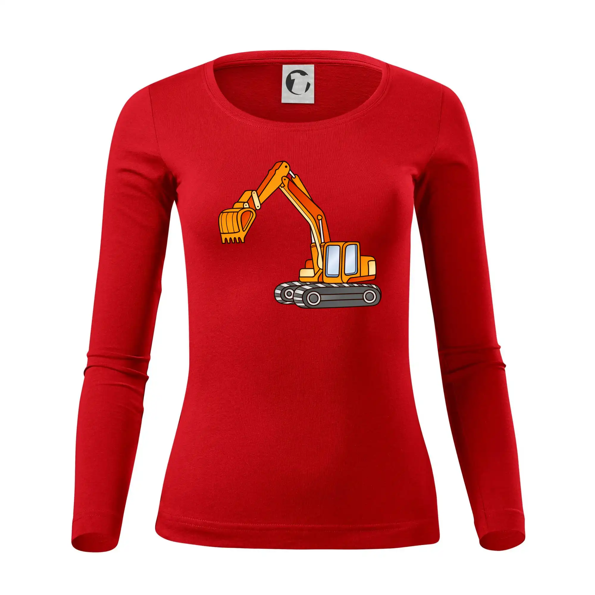 Bagr bez nápisu oranžový