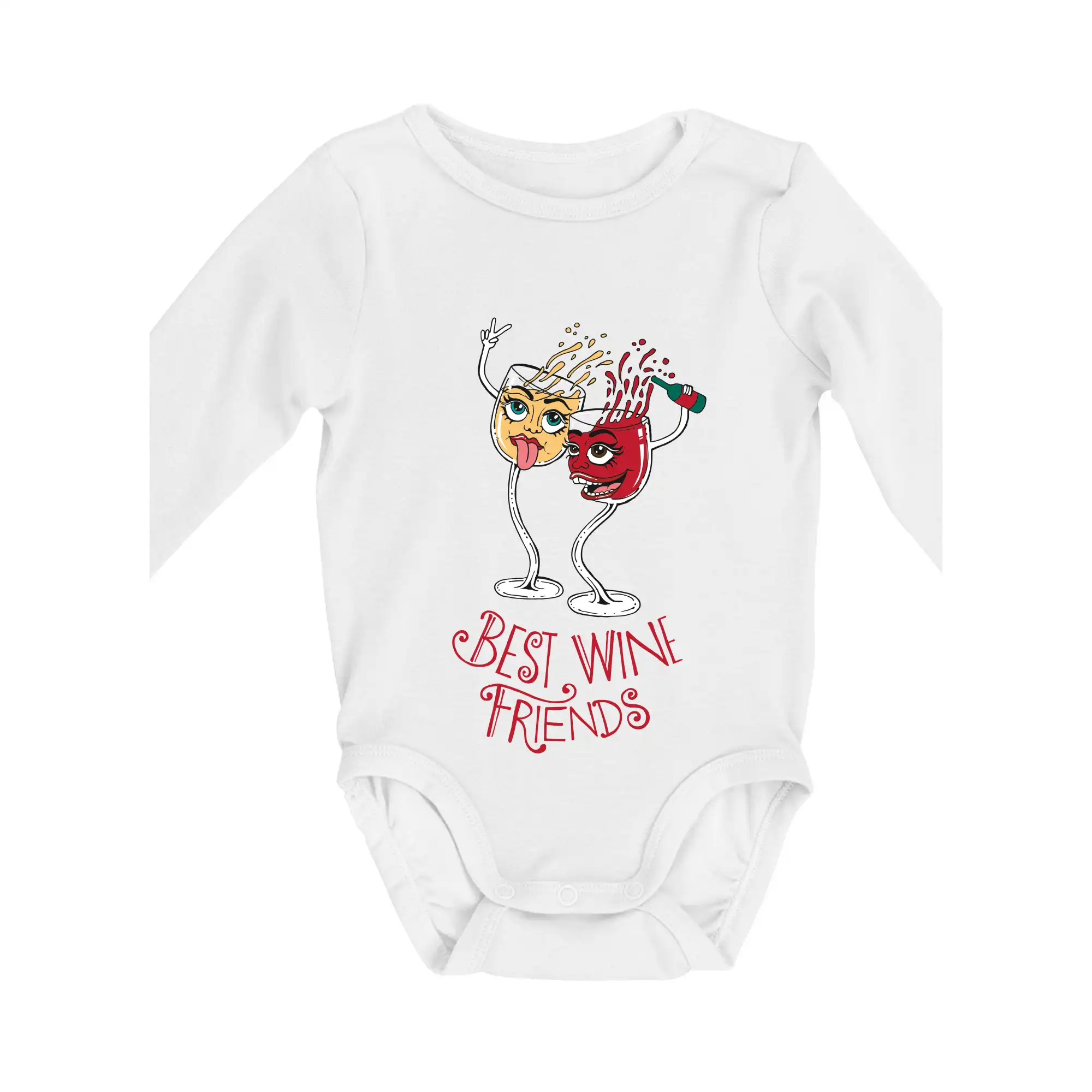 Best wine friends dancing (Pecka design)