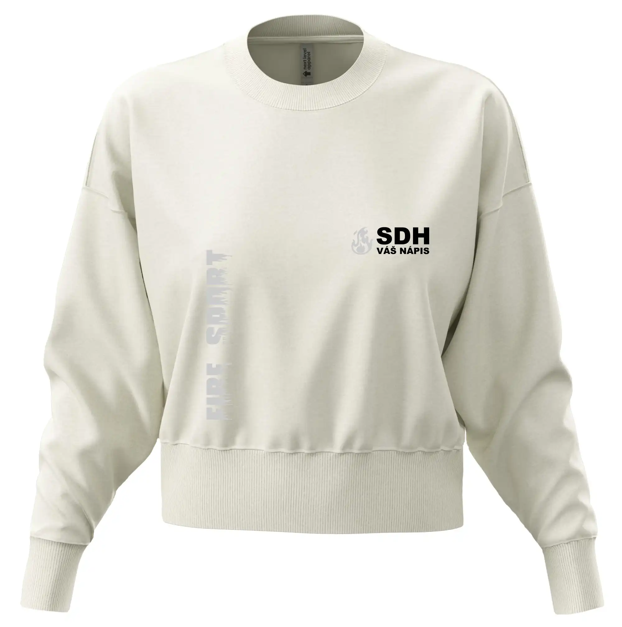SDH REFLEXNÍ nápis (oheň, firesport, název sboru - vlastní nápis)
