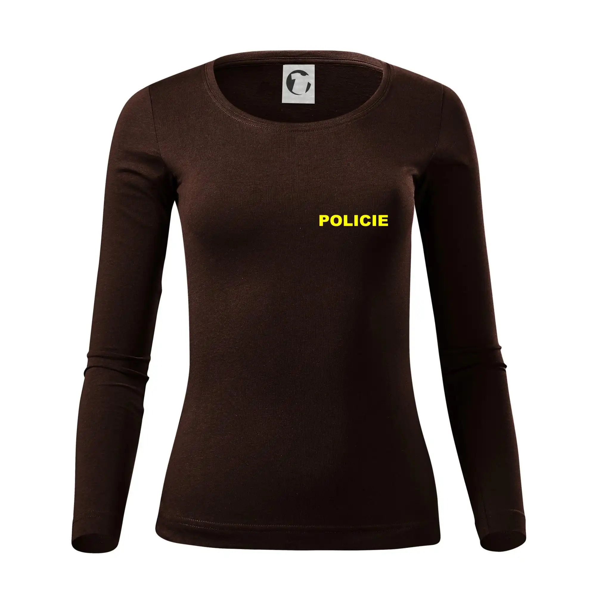 Policie Nápis žlutý