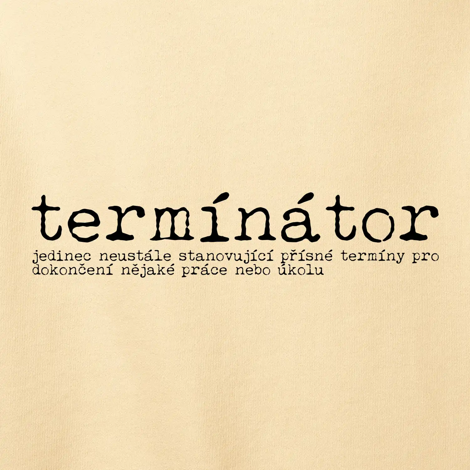 Čeština 2.0 - termínátor