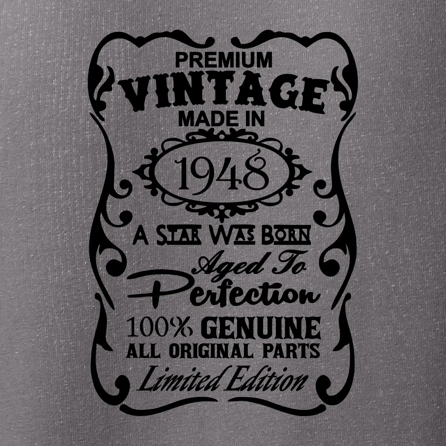 Vintage Etiketa - 1948