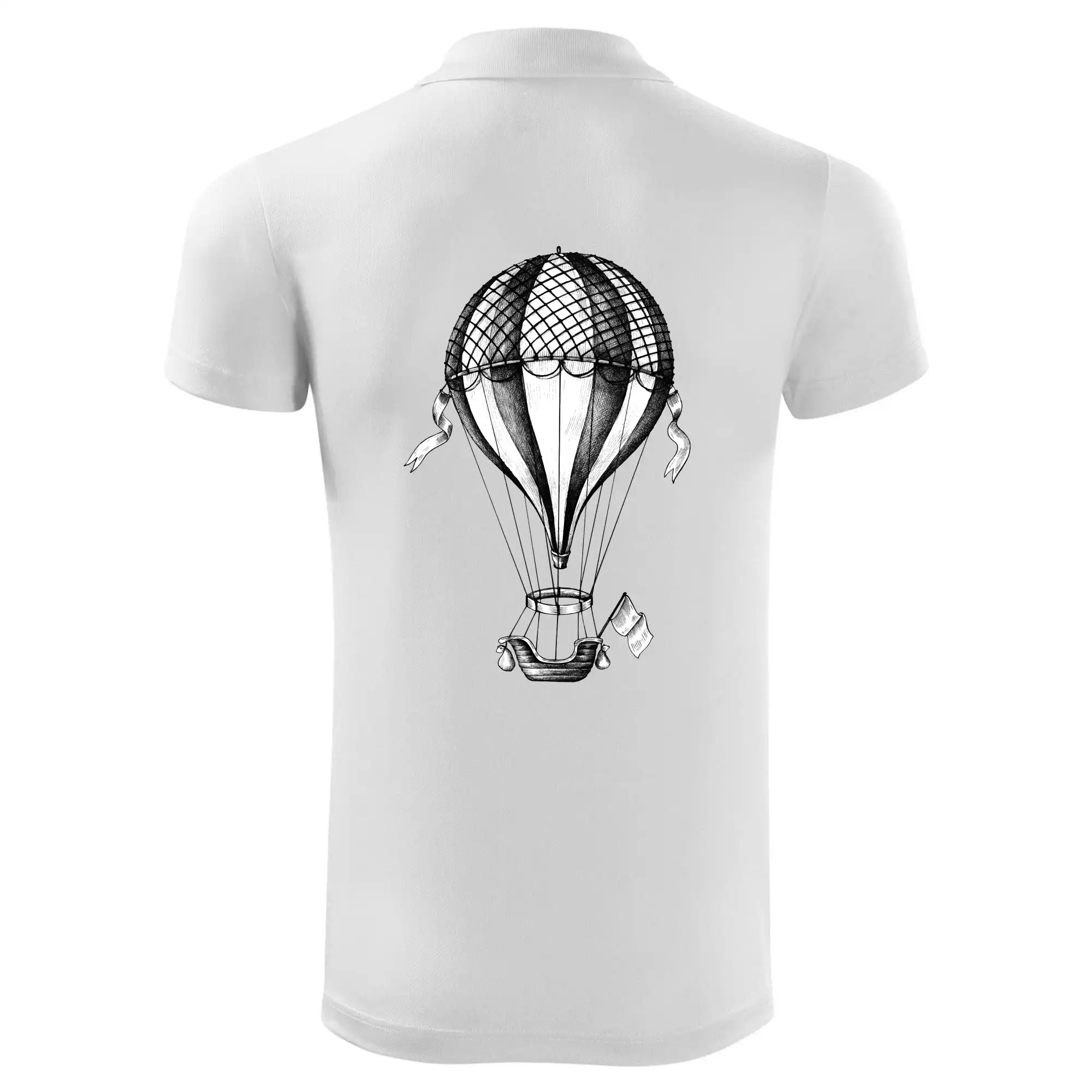 Horkovzdušný balón  kreslený