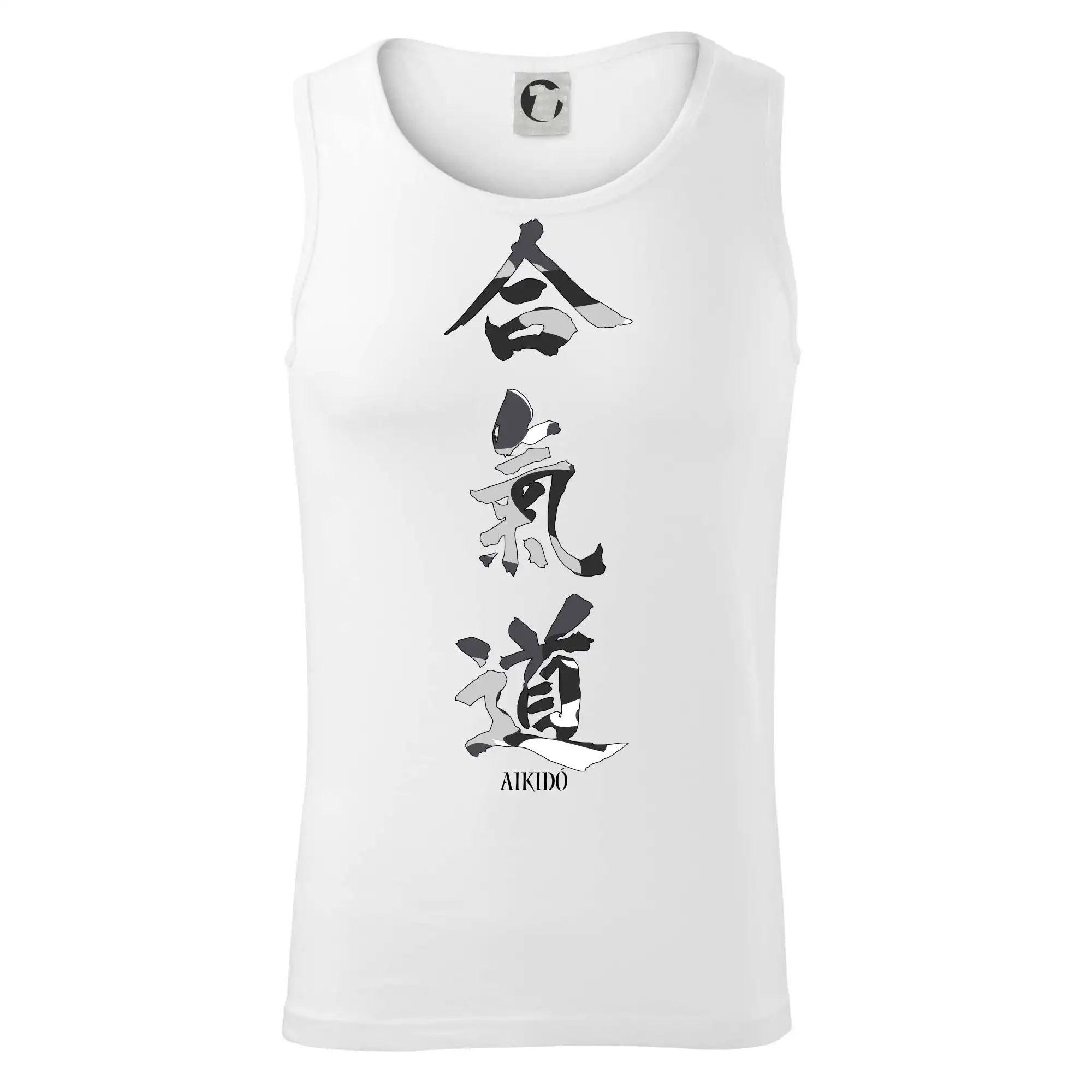 Aikidó maskáčový nápis