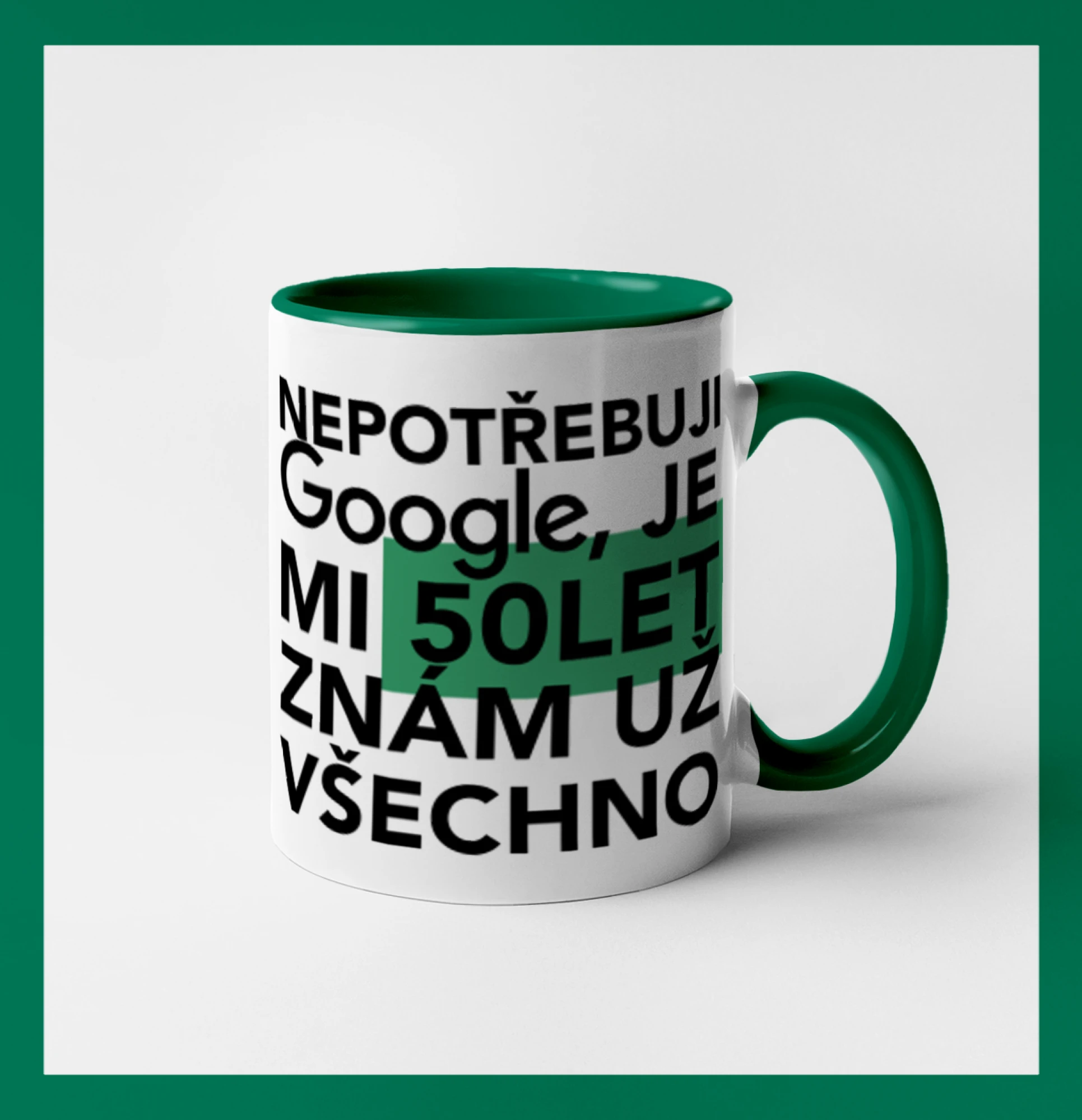Nepotřebuji google, je mi 50 let