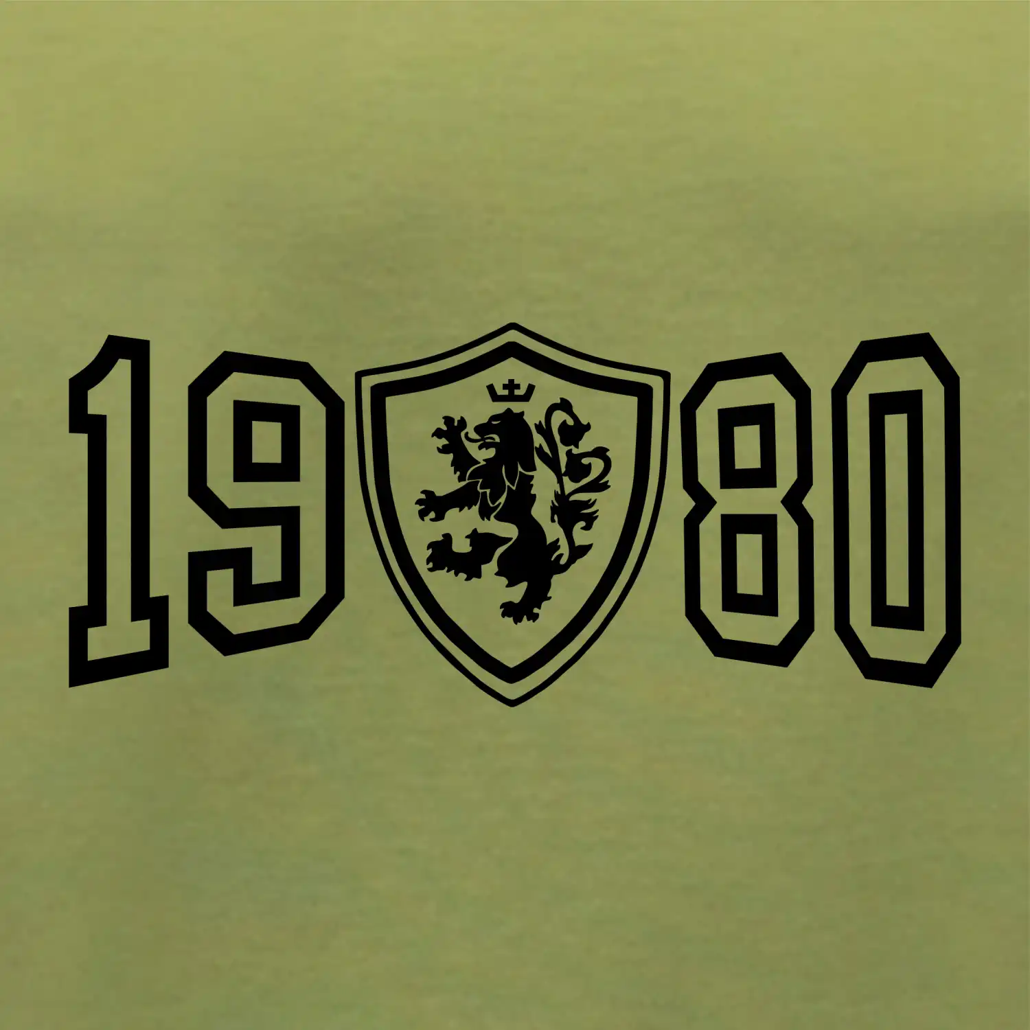 Narozeninový motiv - znak - 1980