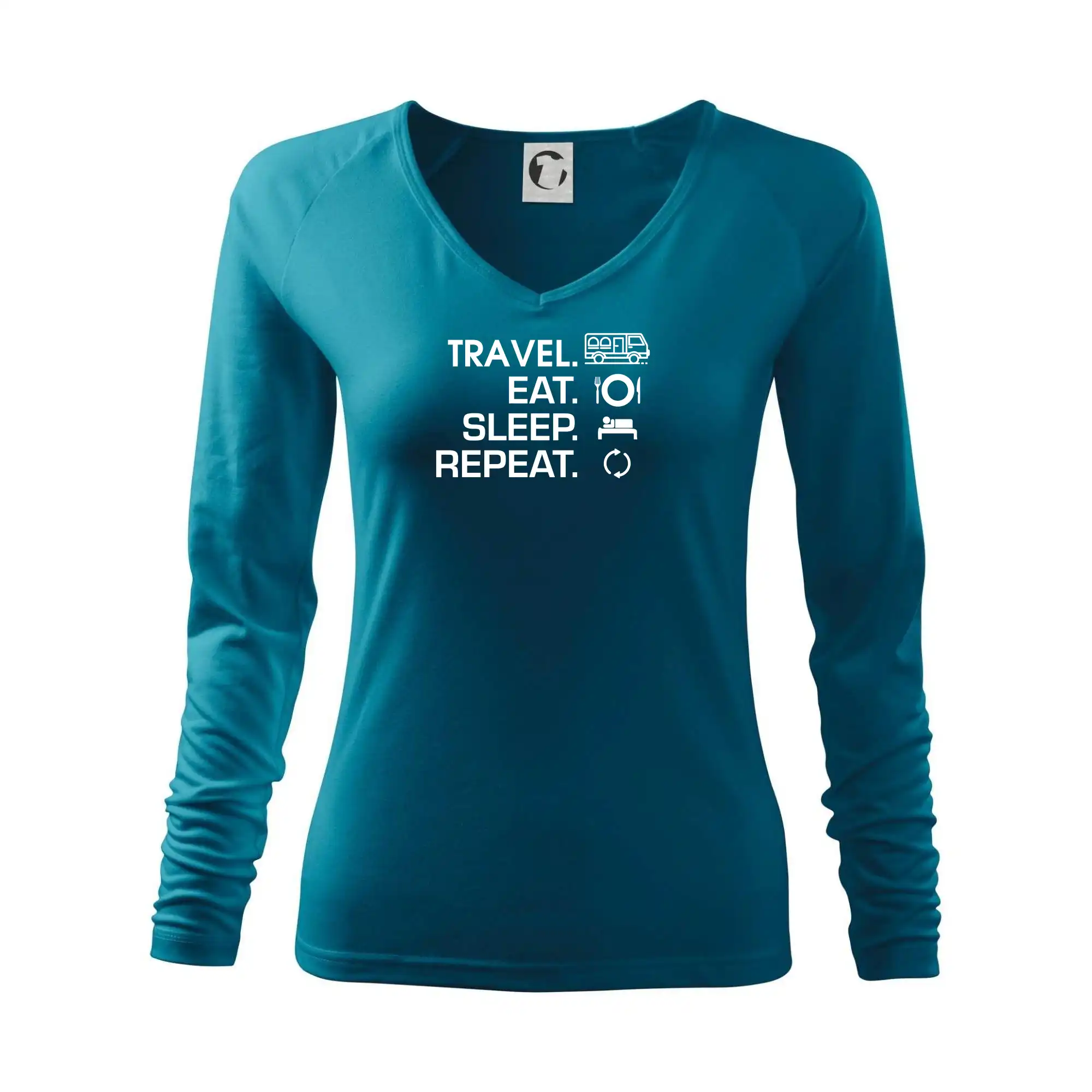 Eat sleep travel - Van