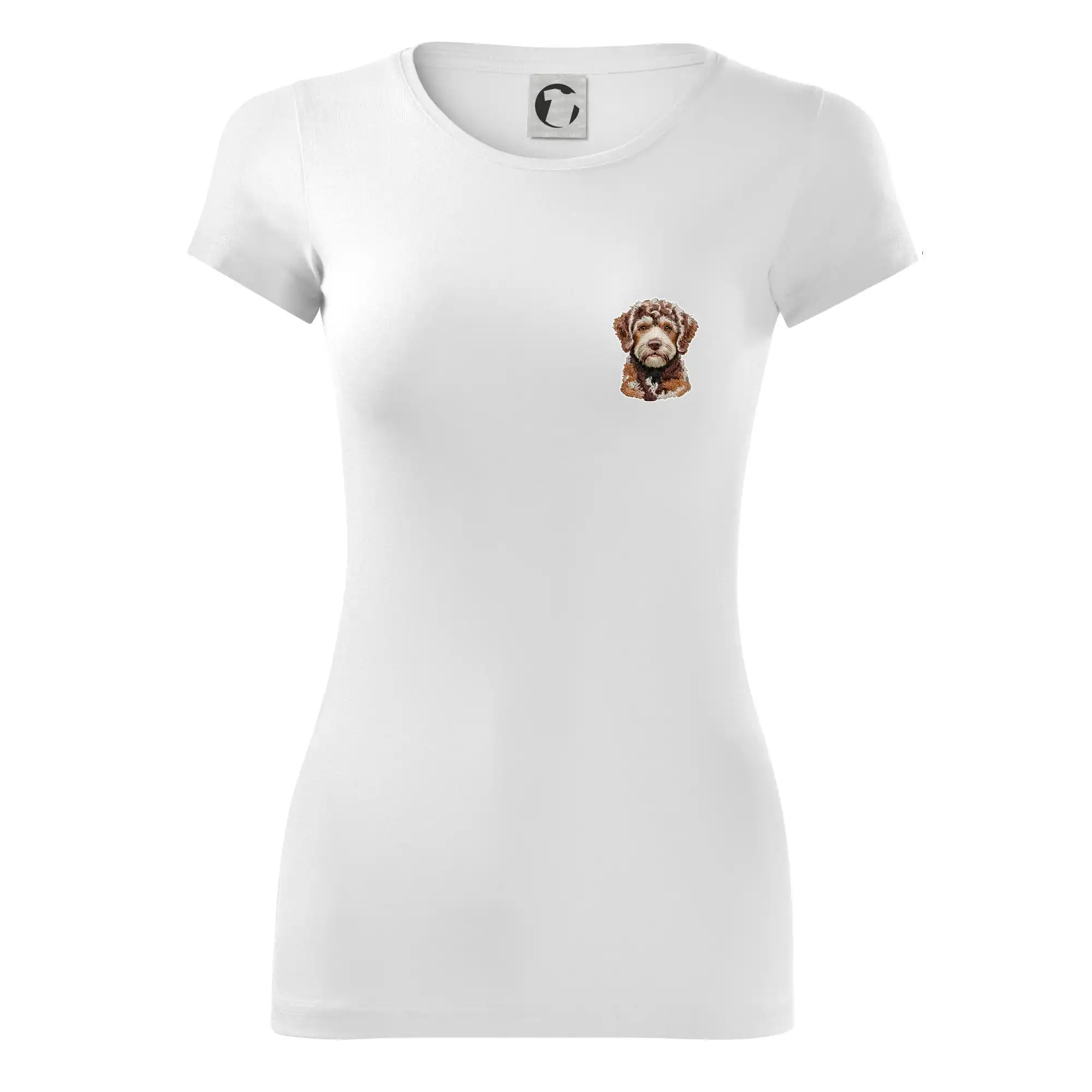 Lagotto romagnolo vyšívaná hlava na prsu