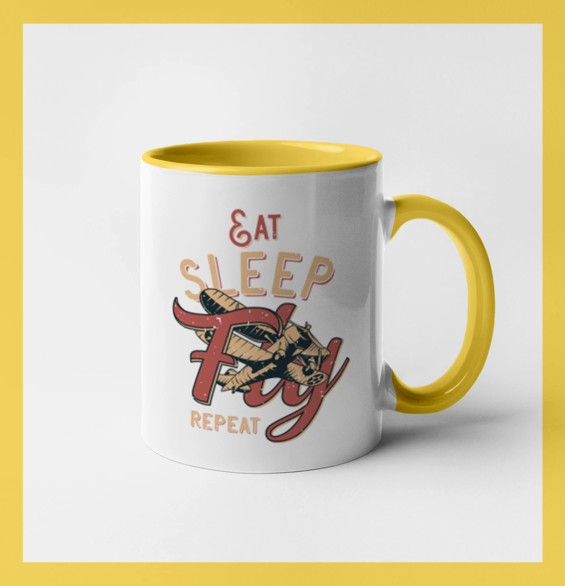 Eat Sleep Fly Repeat letadlo