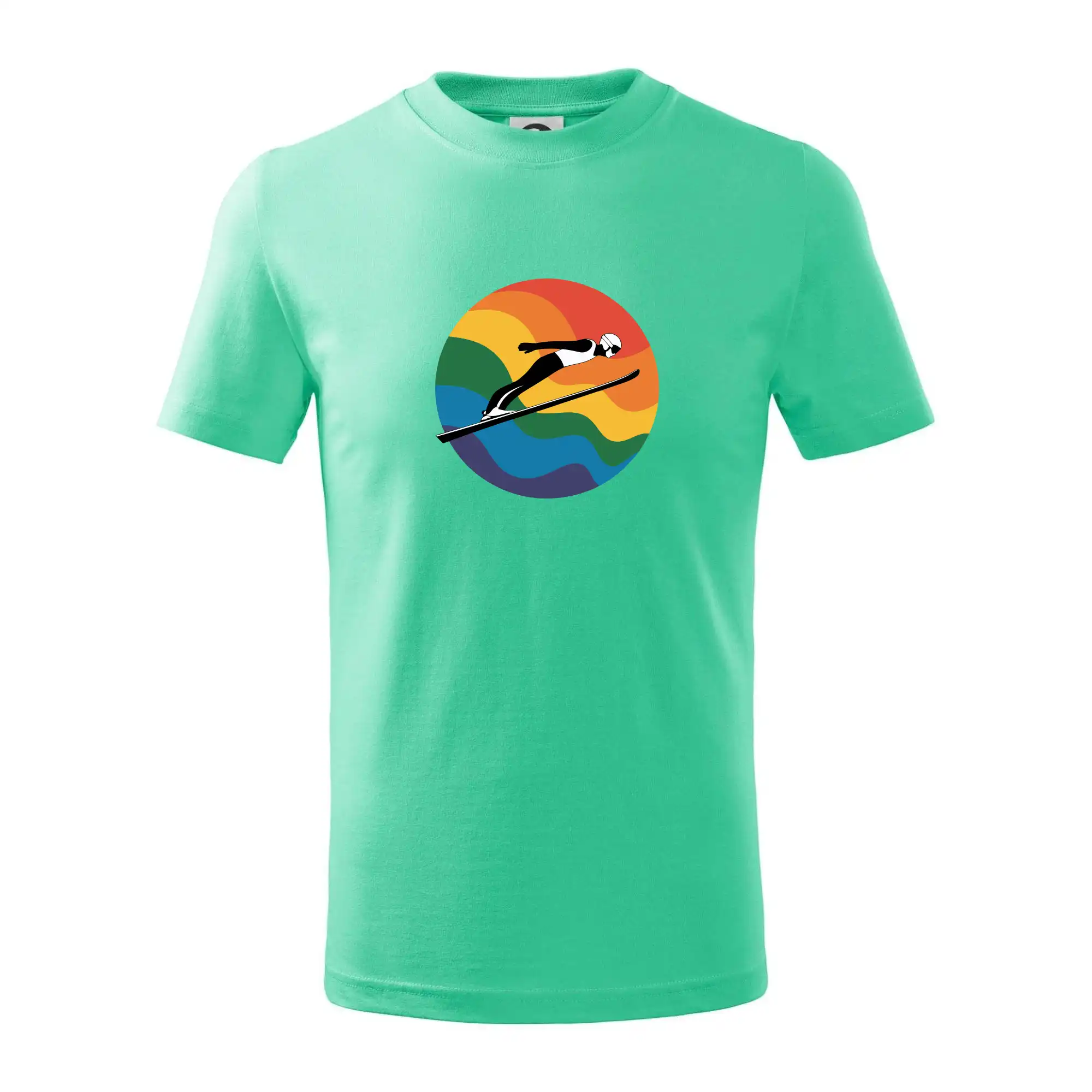 Skokan na lyžích v kruhu