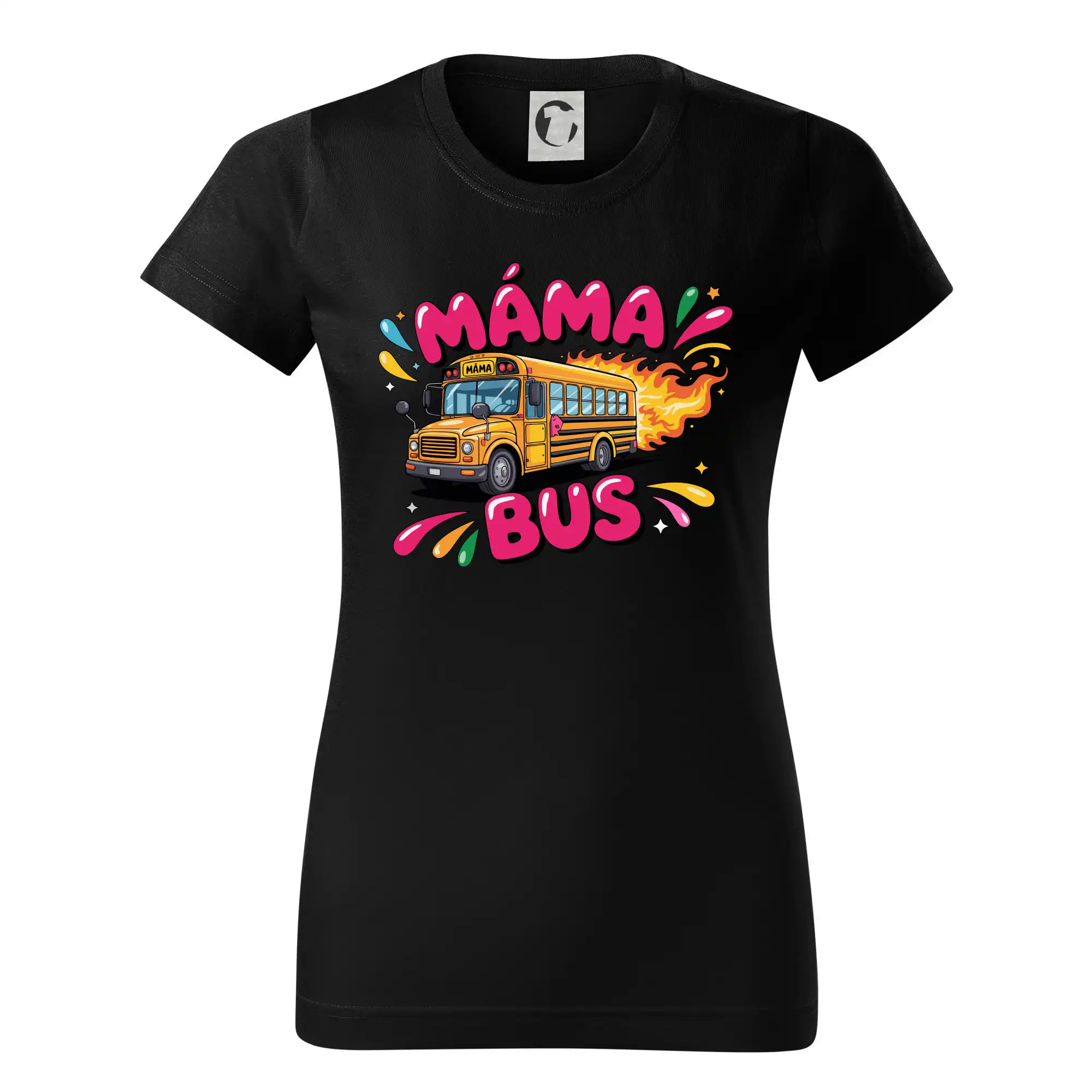 Máma bus - žlutý autobus