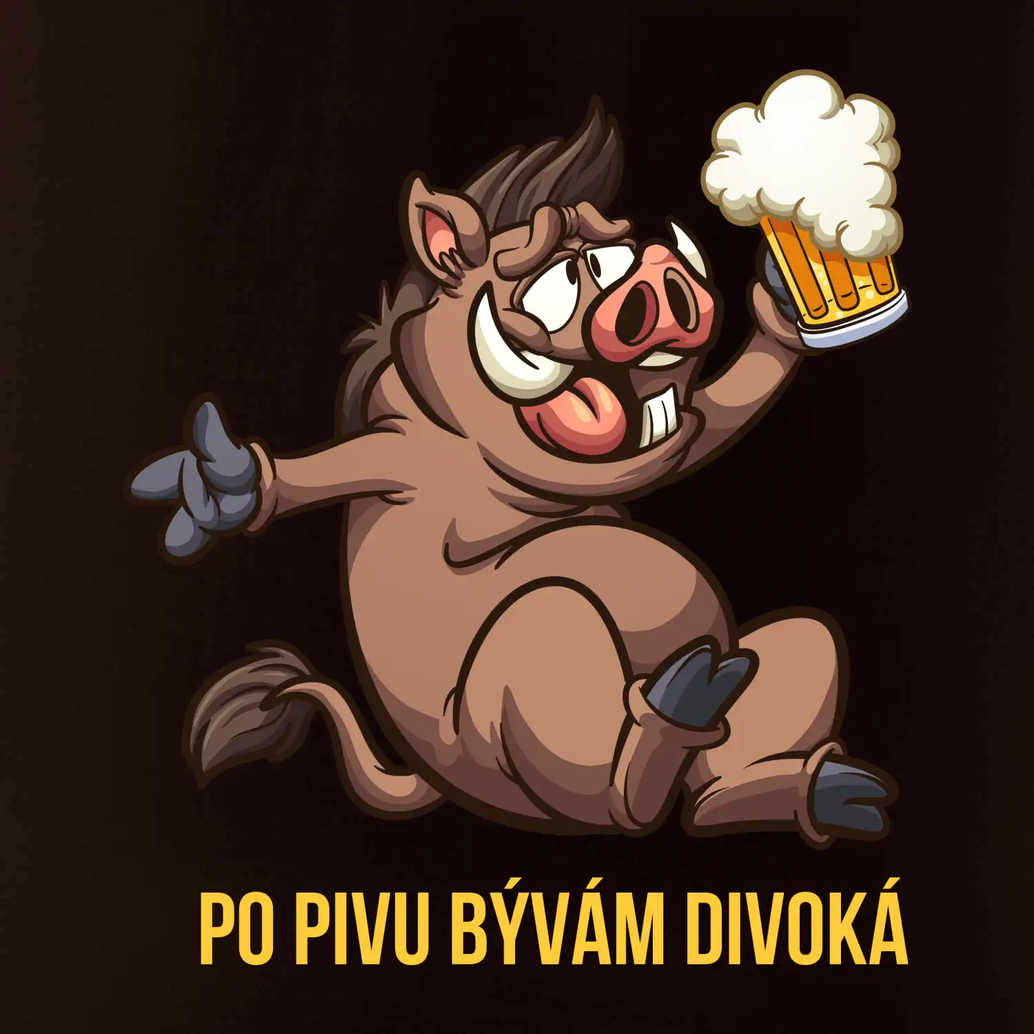 Po pivu bývám divoká