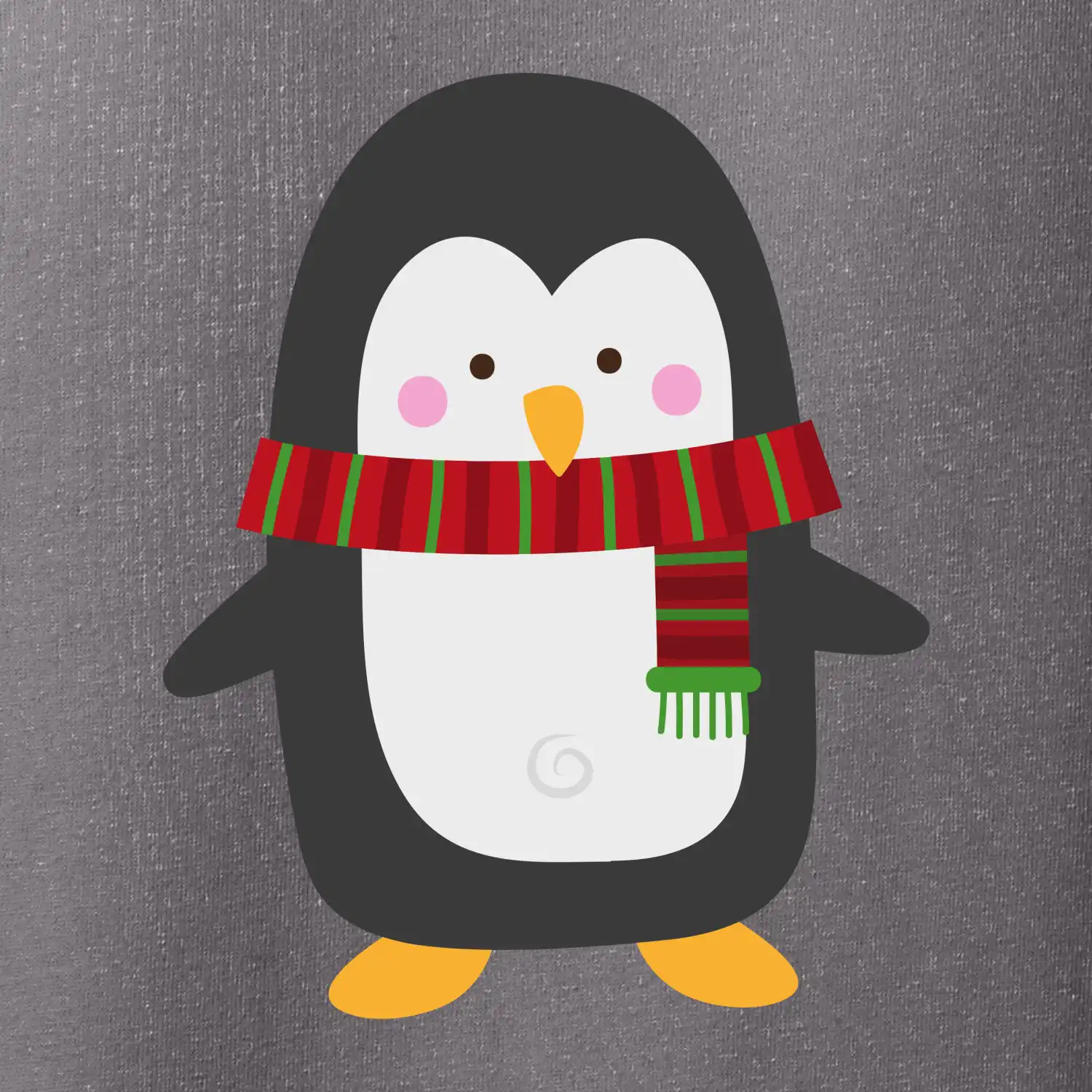 Tučňák se šálou