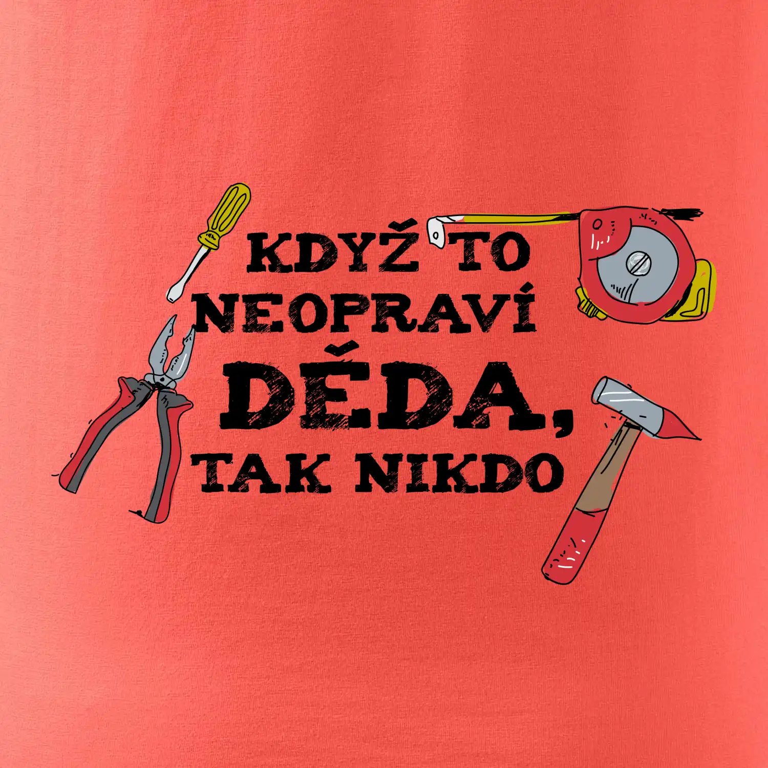 Když to neopraví děda, tak nikdo barevné