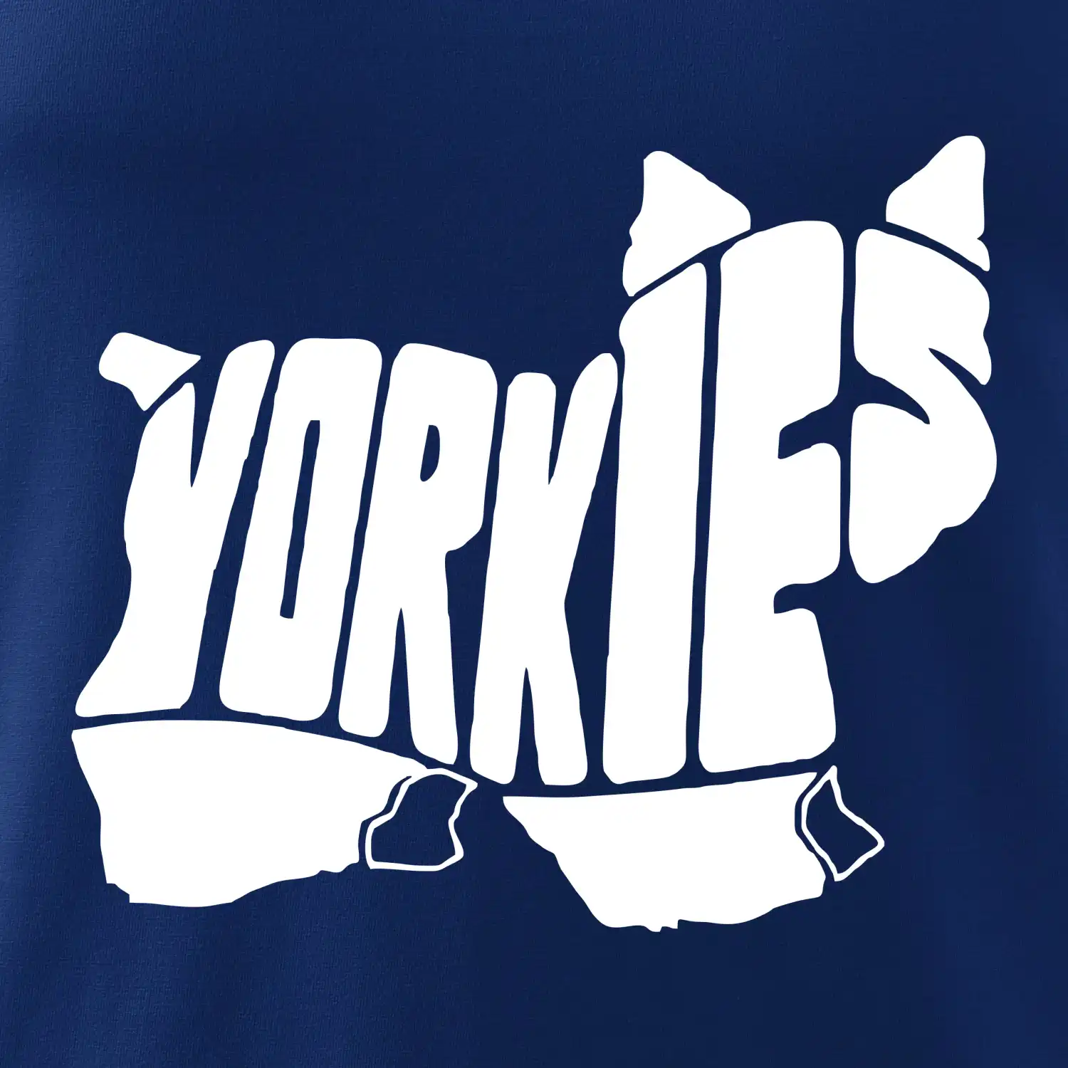 Jorkšírský teriér - Yorkie - Nápis v těle