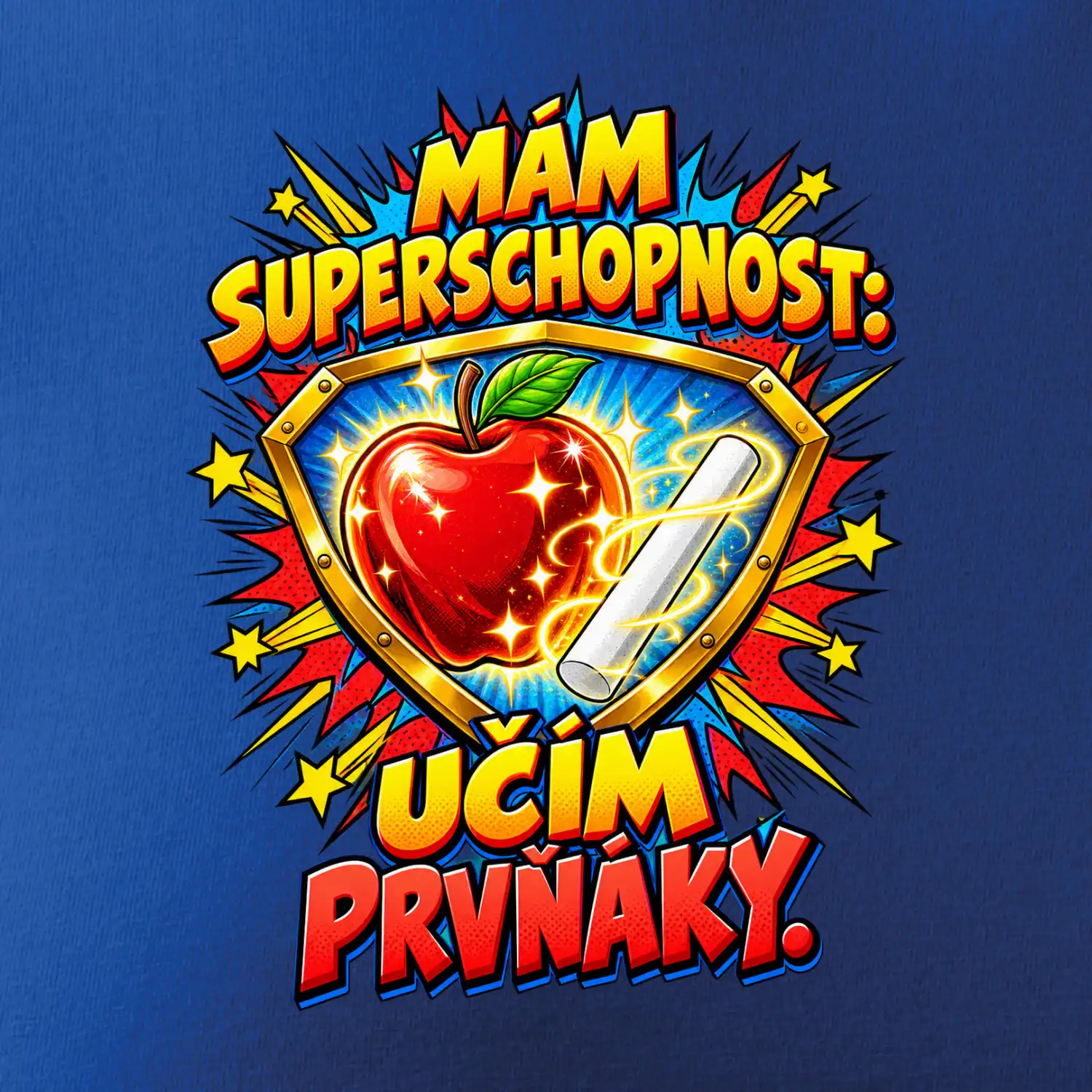 Mám superschopnost učím prvňáky komiks