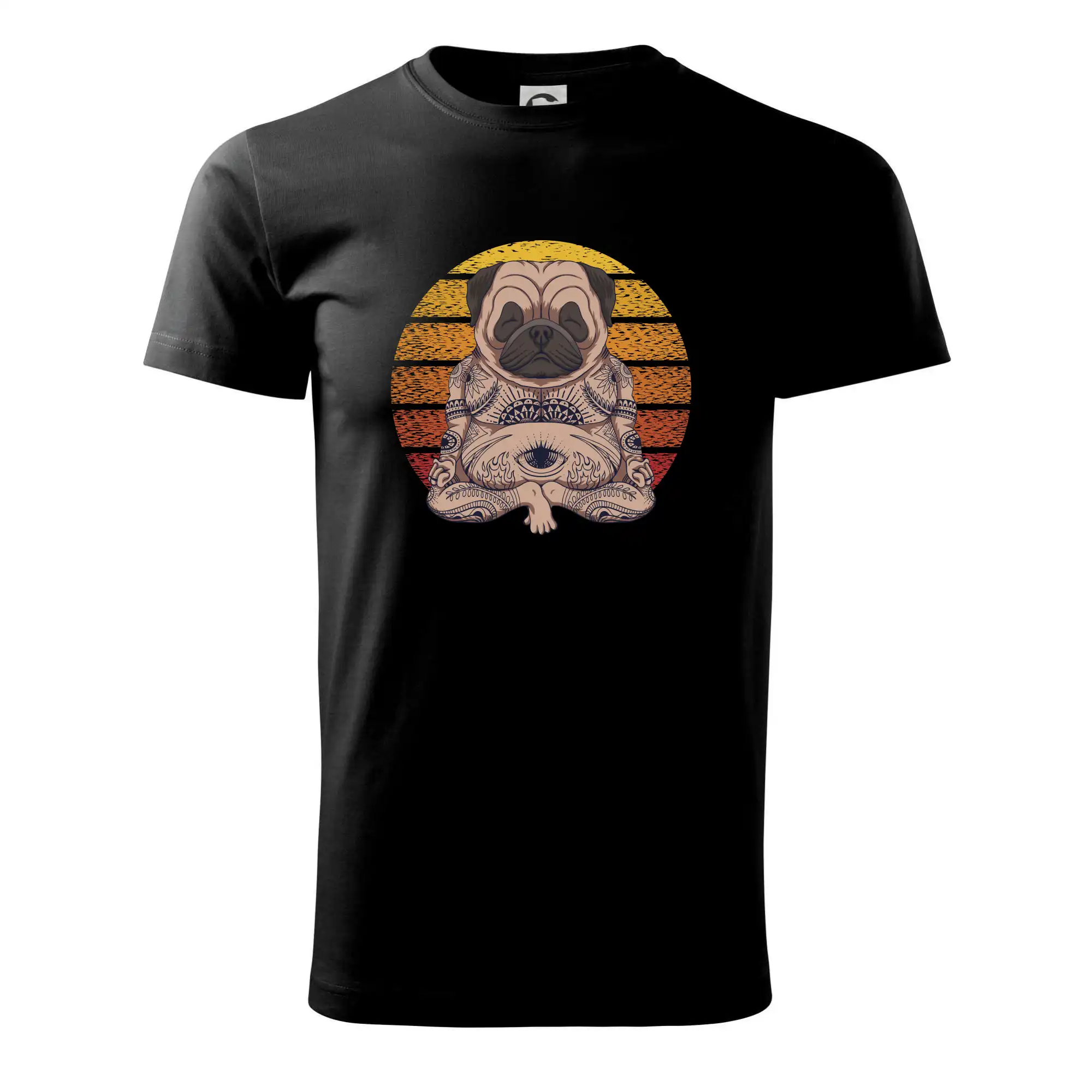 Yoga meditace - pug