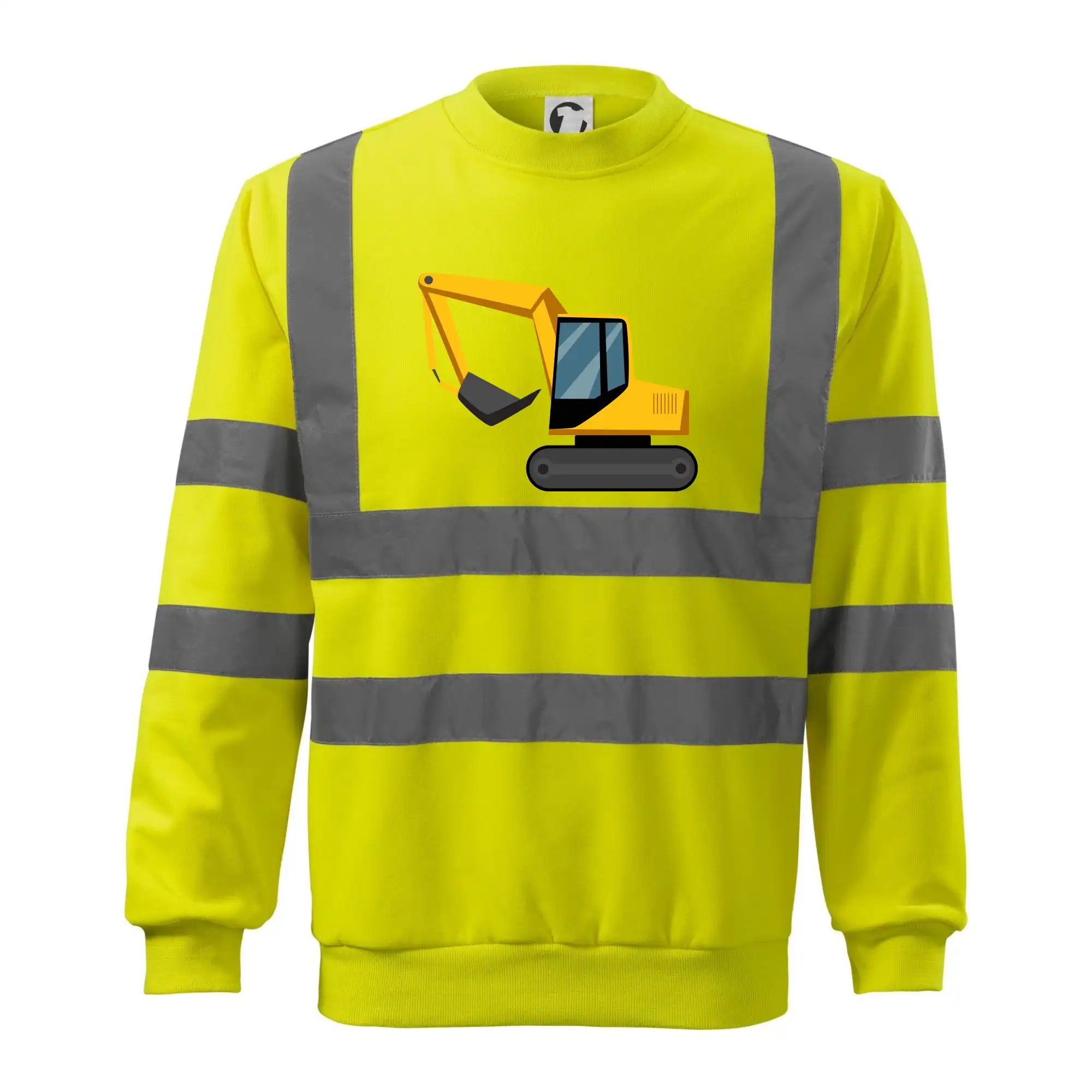 Bagr bez nápisu  z boku