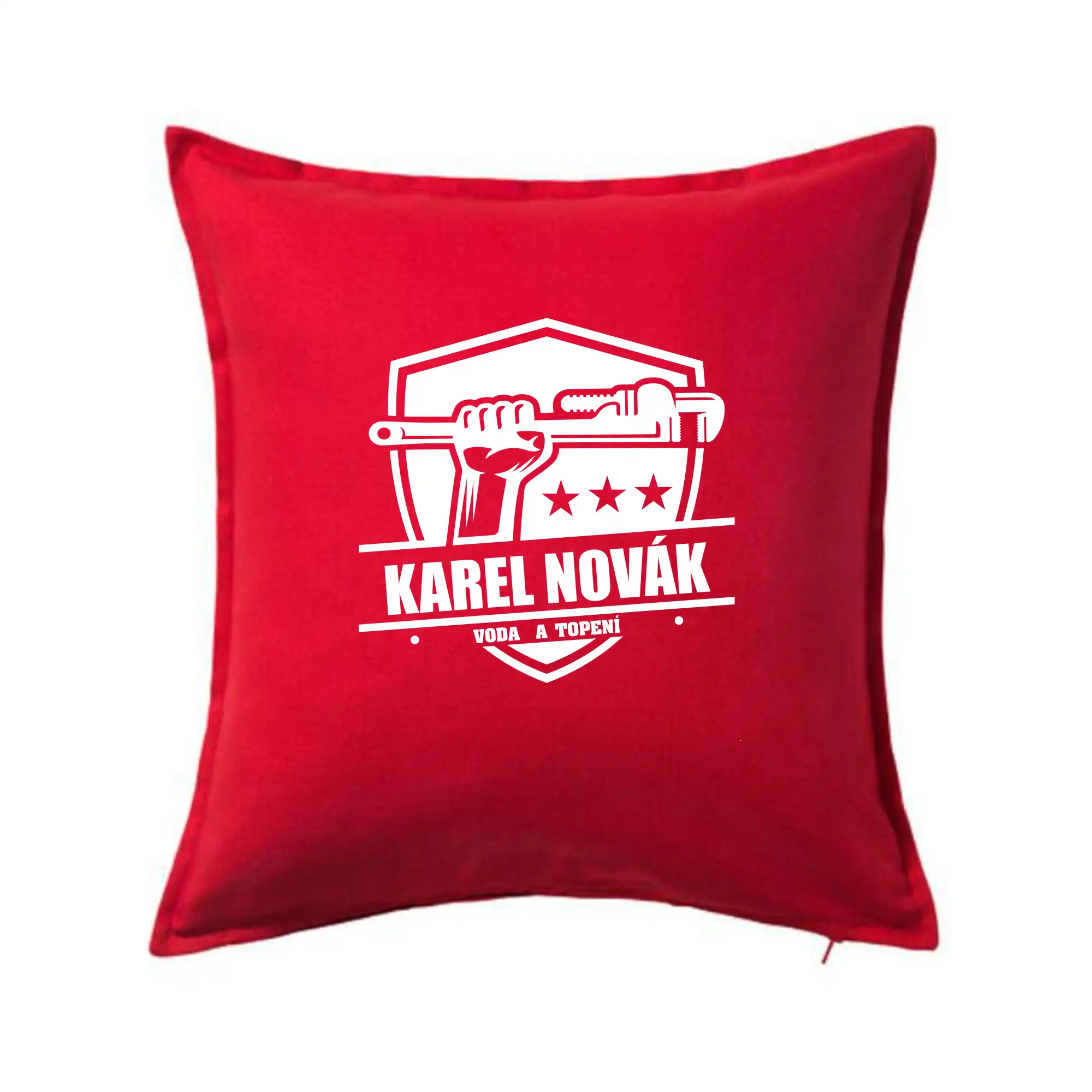 Instalatér - Erb vlastní nápis