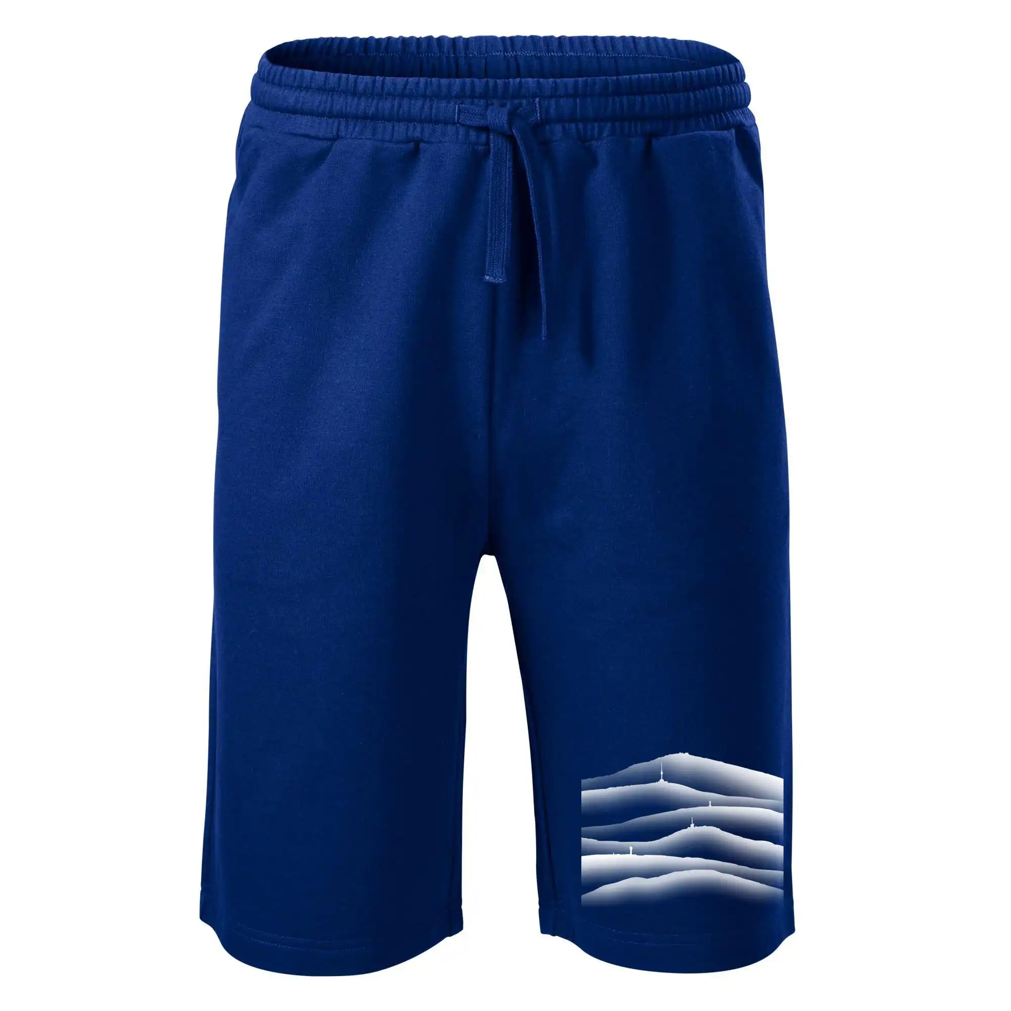 Stínované siluety Českých hor