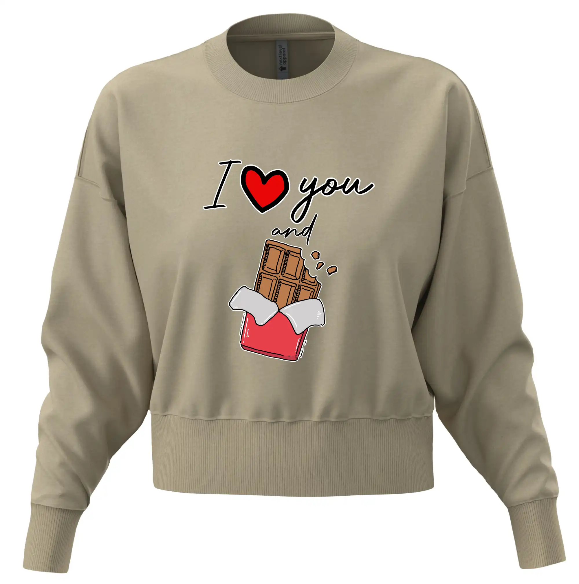 I love you and chocolate