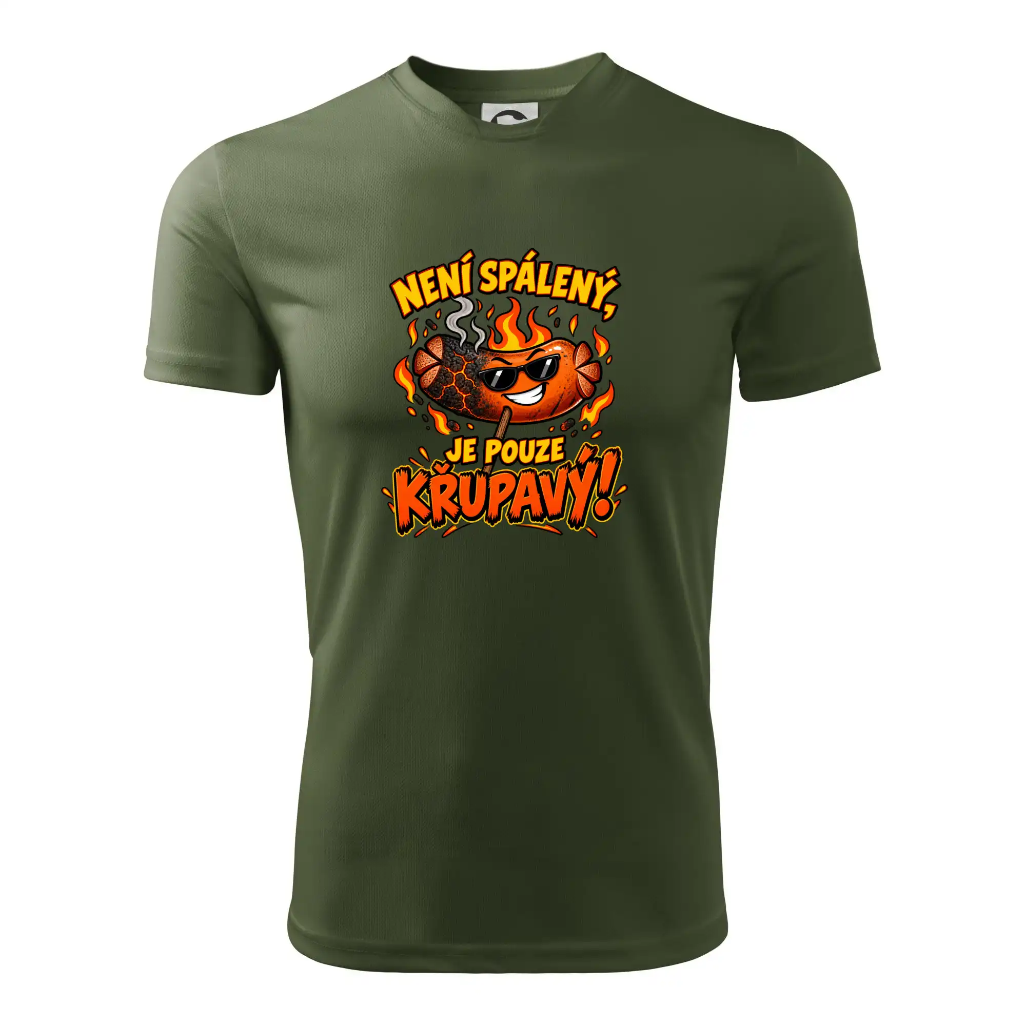 Není spálený, je pouze křupavý!