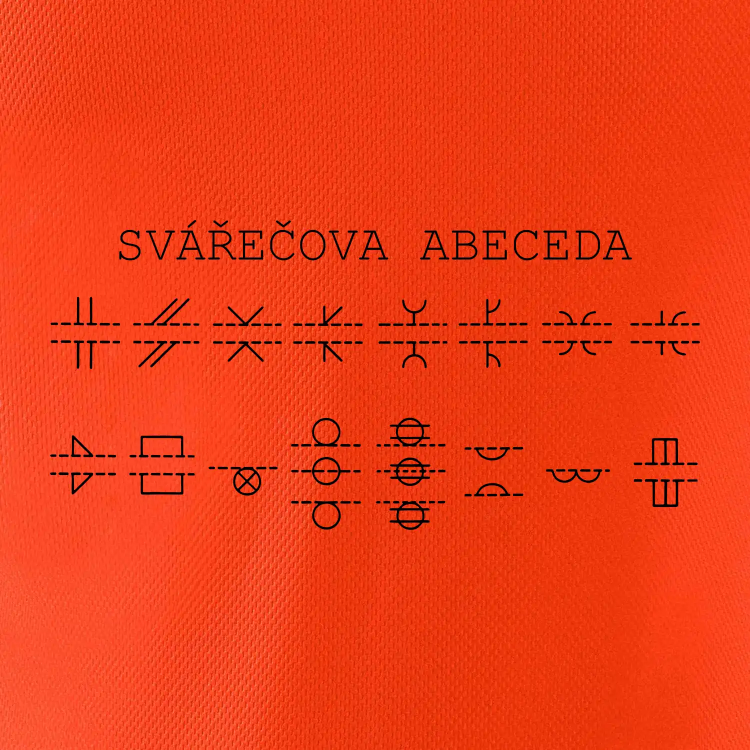 Svářeč - Svářečova abeceda