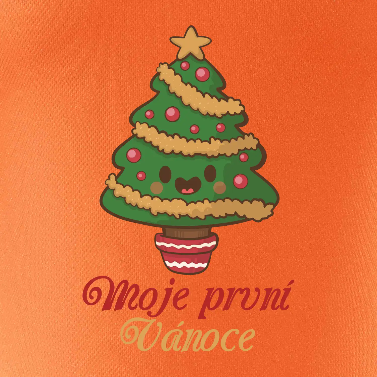Moje první Vánoce stromek