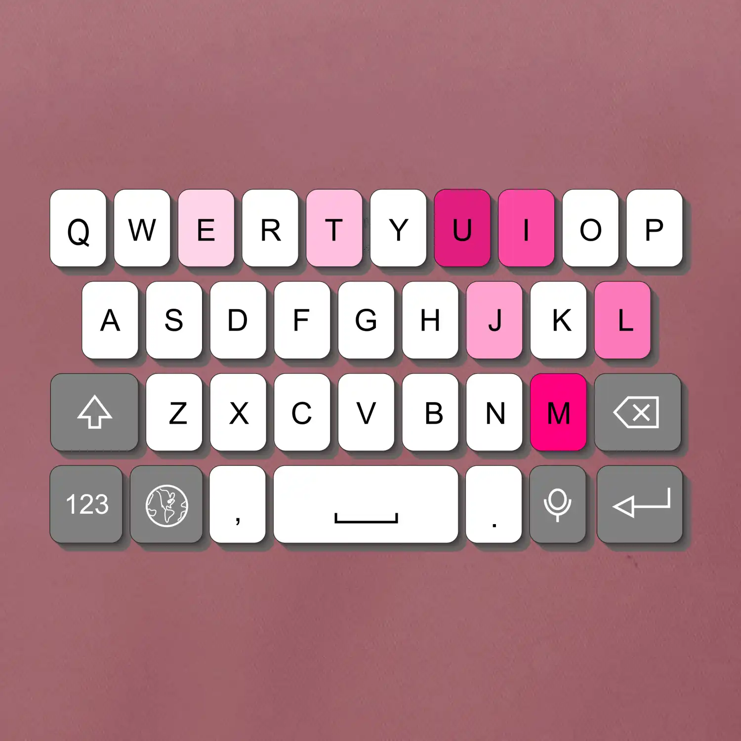 Klávesnice miluju tě