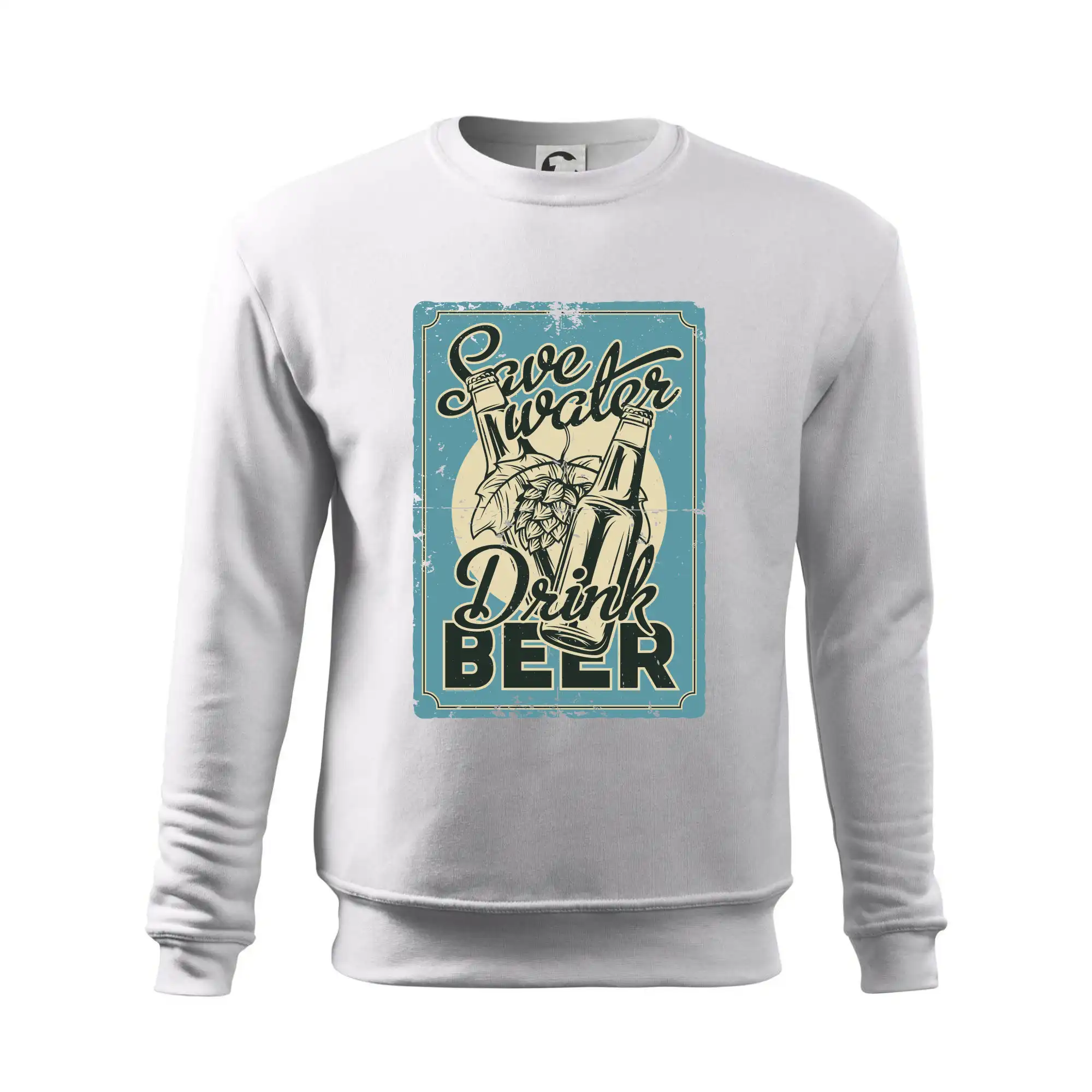 Save water drink beer poster