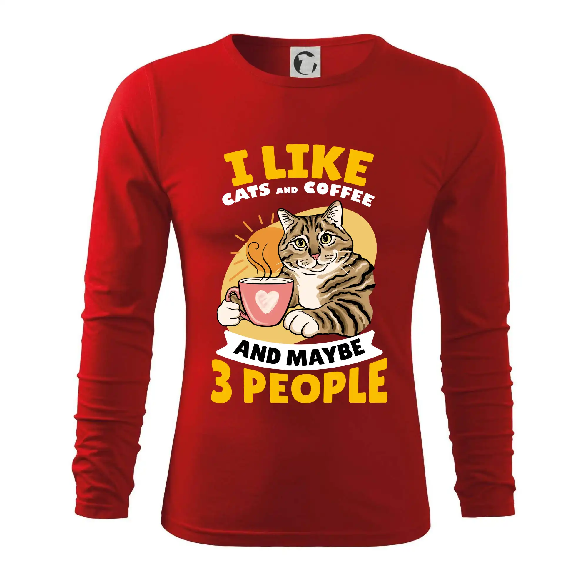 I like cats and coffee and maybe 3 people