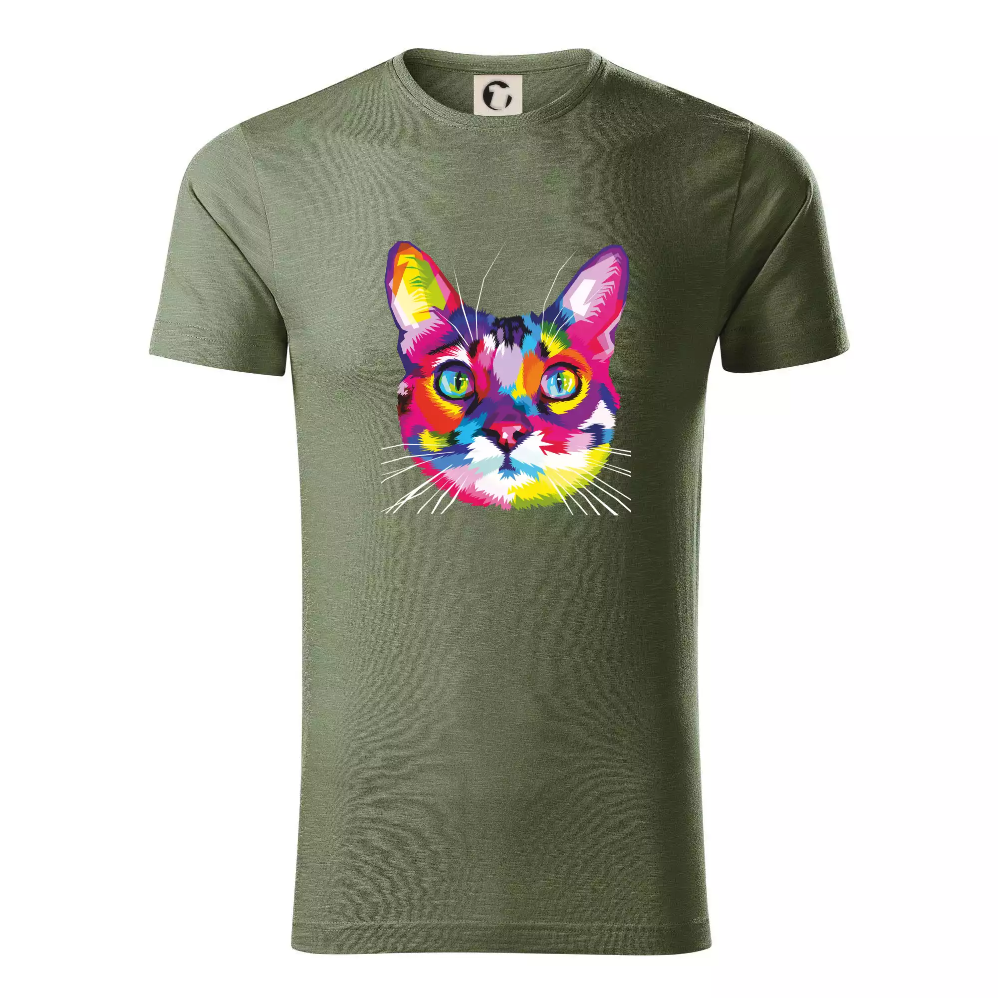 Kočka duhová hlava