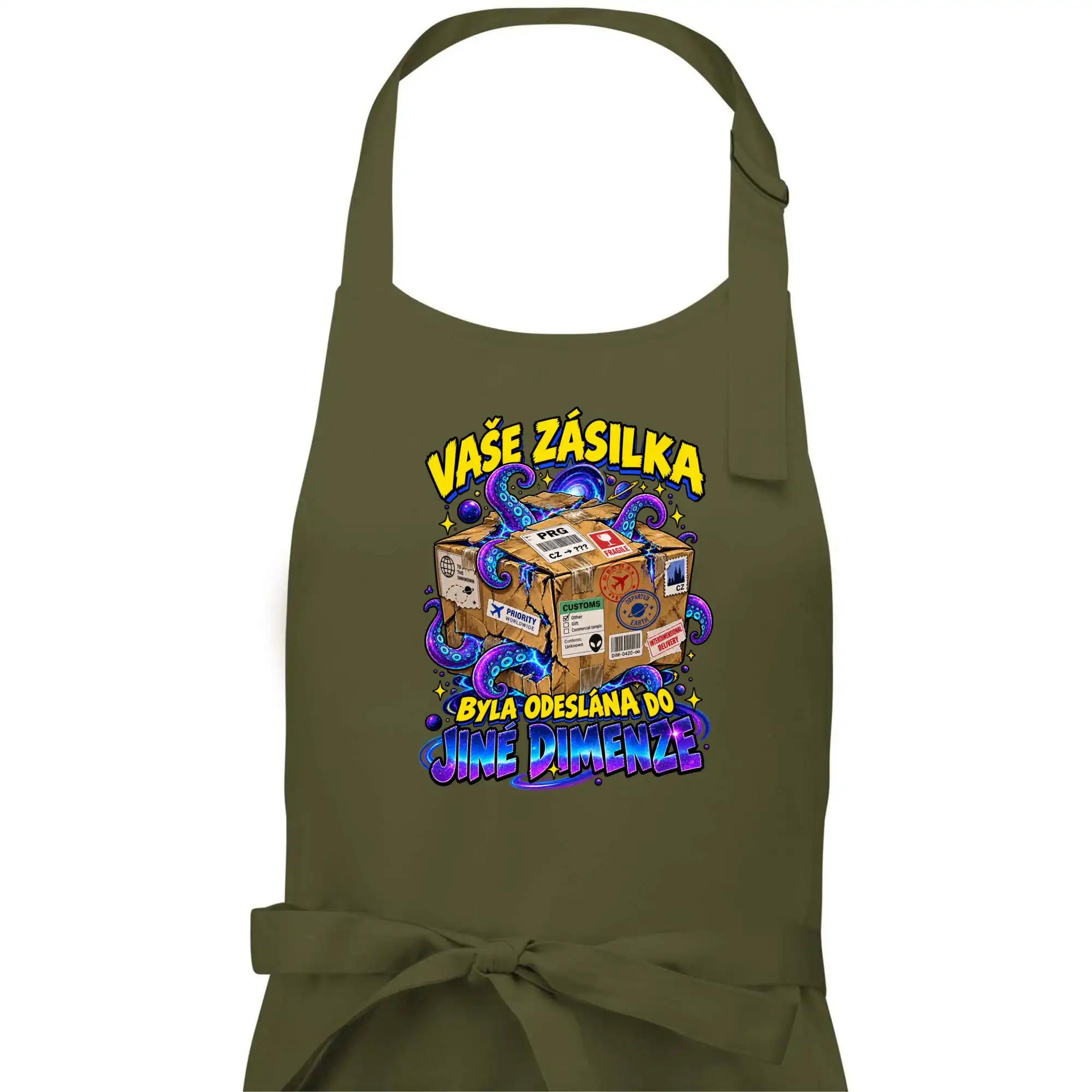Vaše zásilka byla odeslána do jiné dimenze