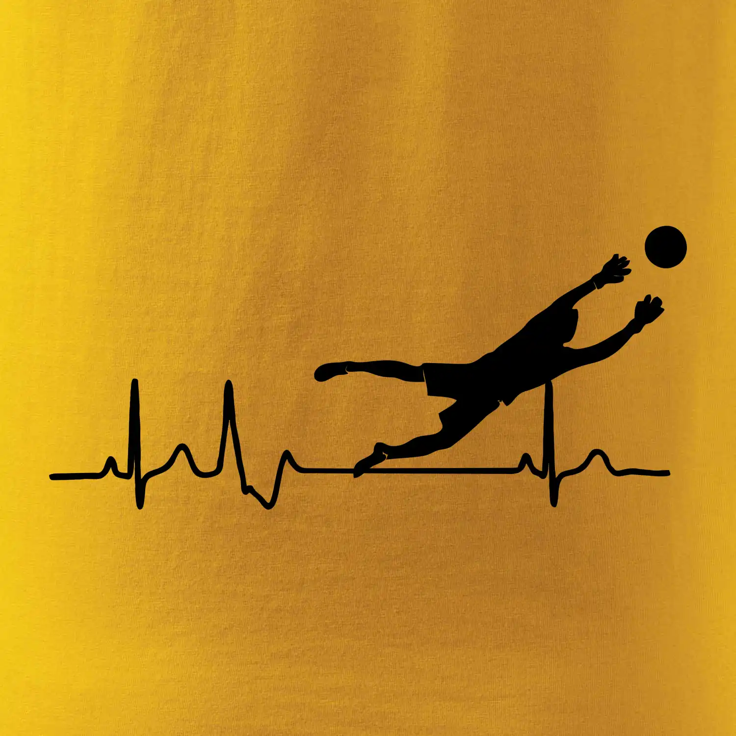 Ekg fotbal brankář