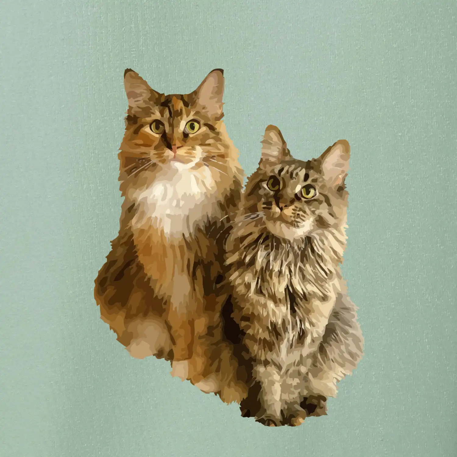 Kočky vectorizované  (Moňas)