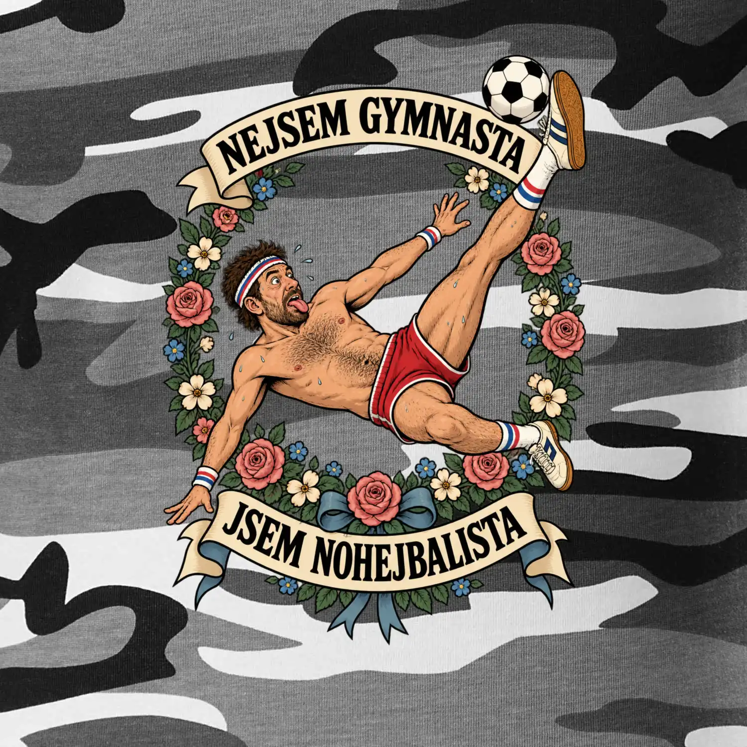 Nejsem gymnasta jsem nohejbalista