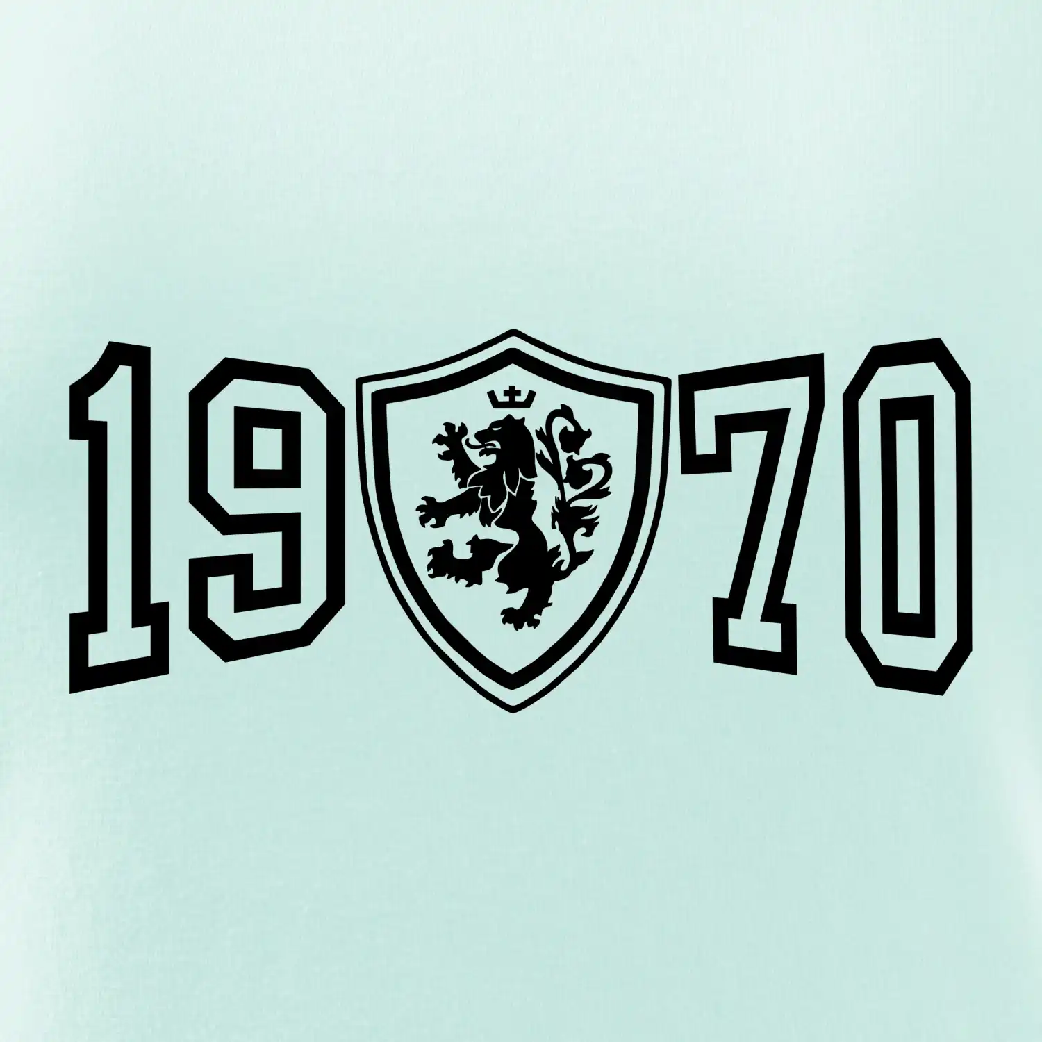 Narozeninový motiv - znak - 1970