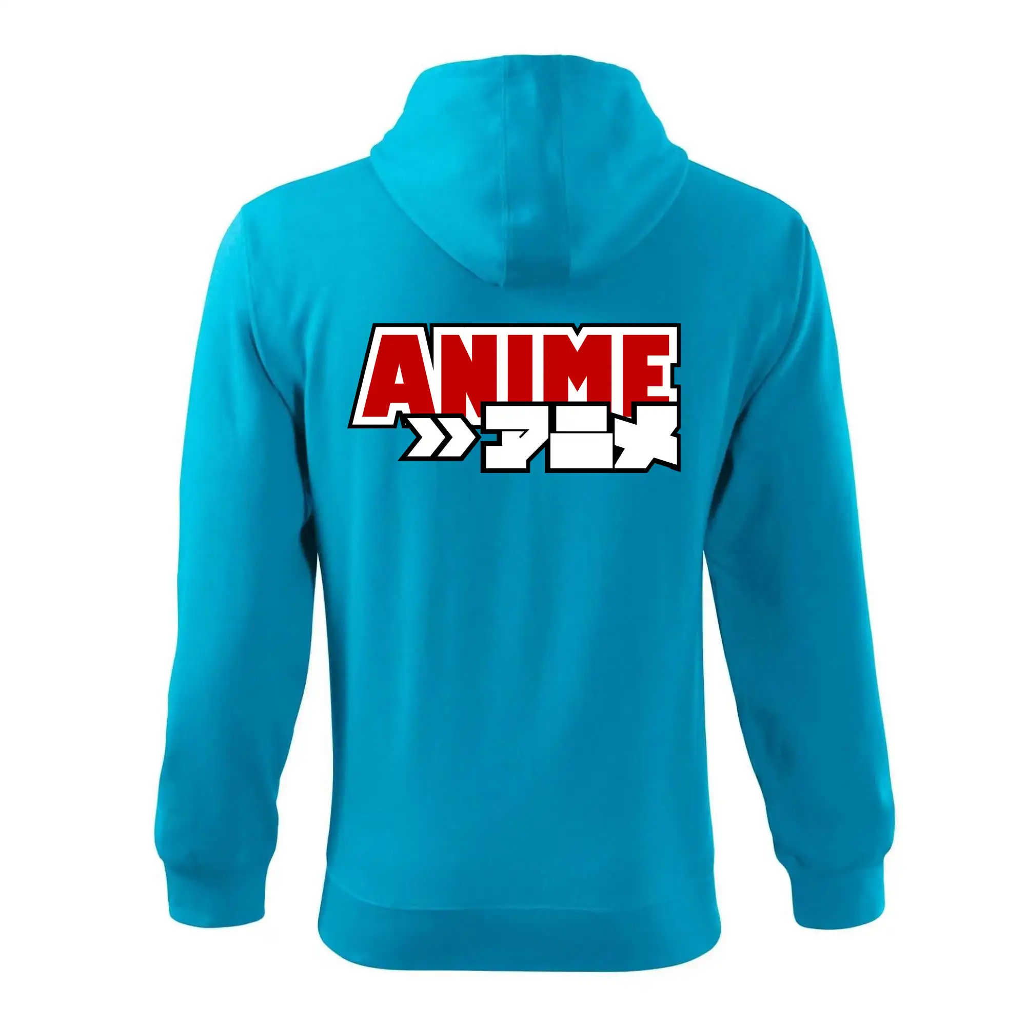 Anime nápis červený