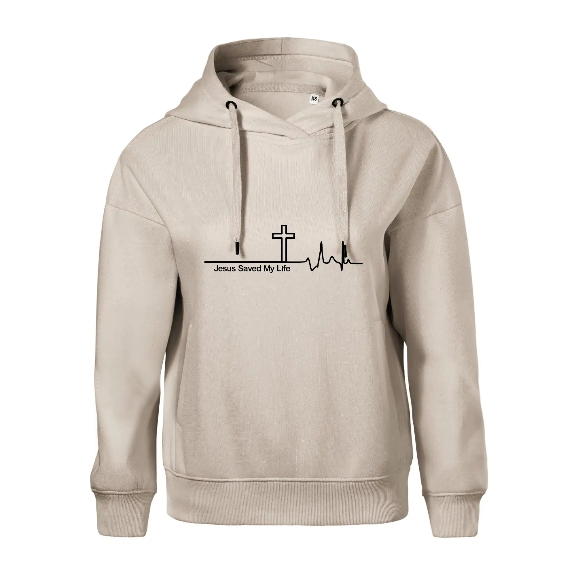 Jesus Saved My Life kříž ekg