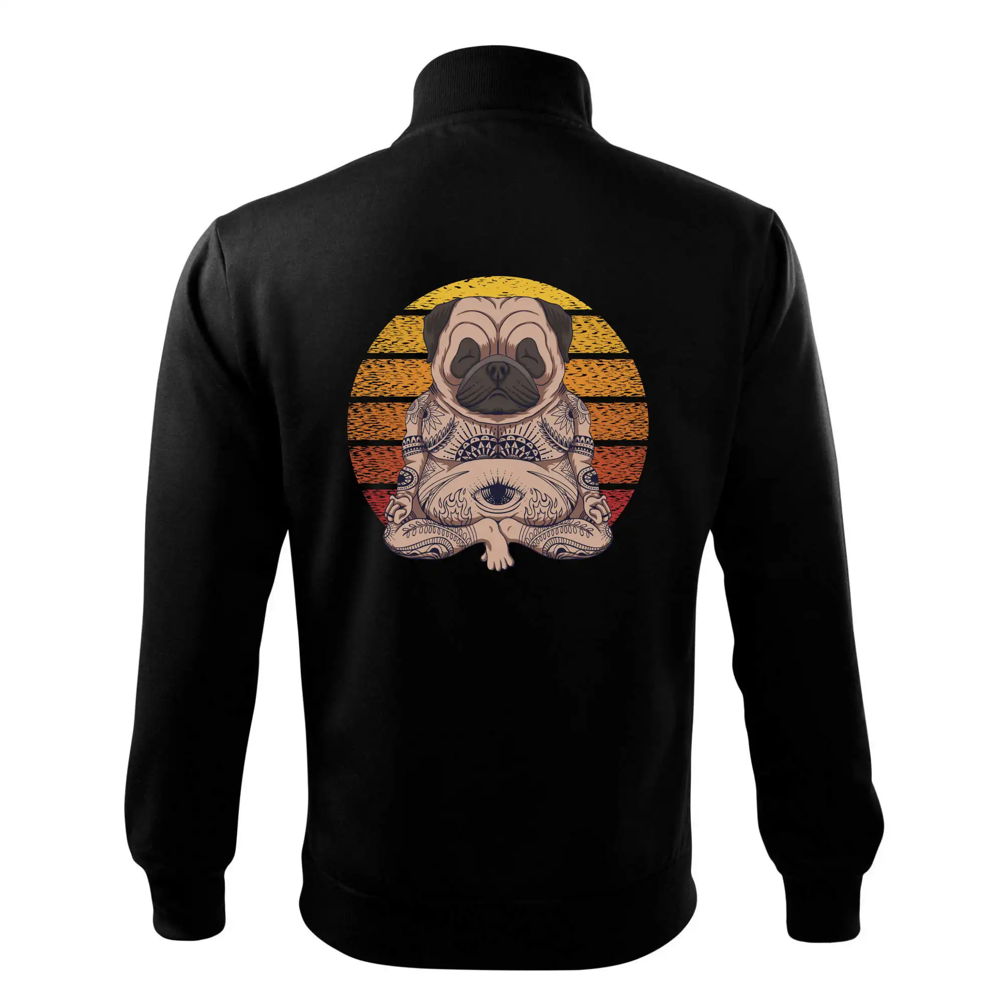 Yoga meditace - pug