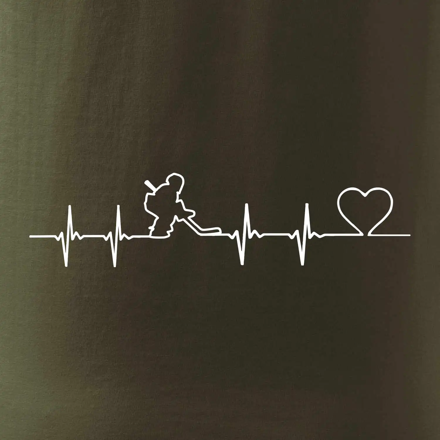 Hokejový brankář  EKG