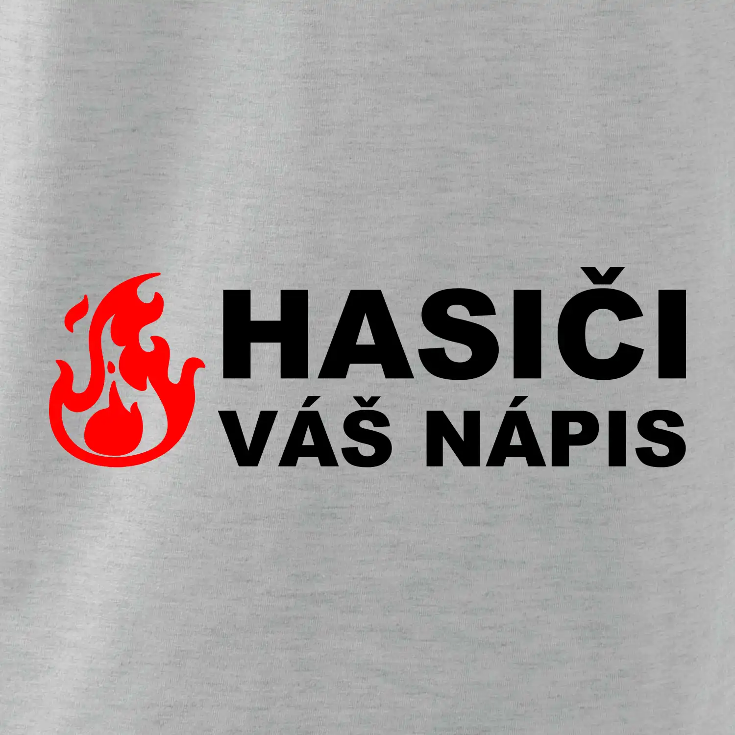 Hasiči (oheň, název sboru - vlastní nápis)